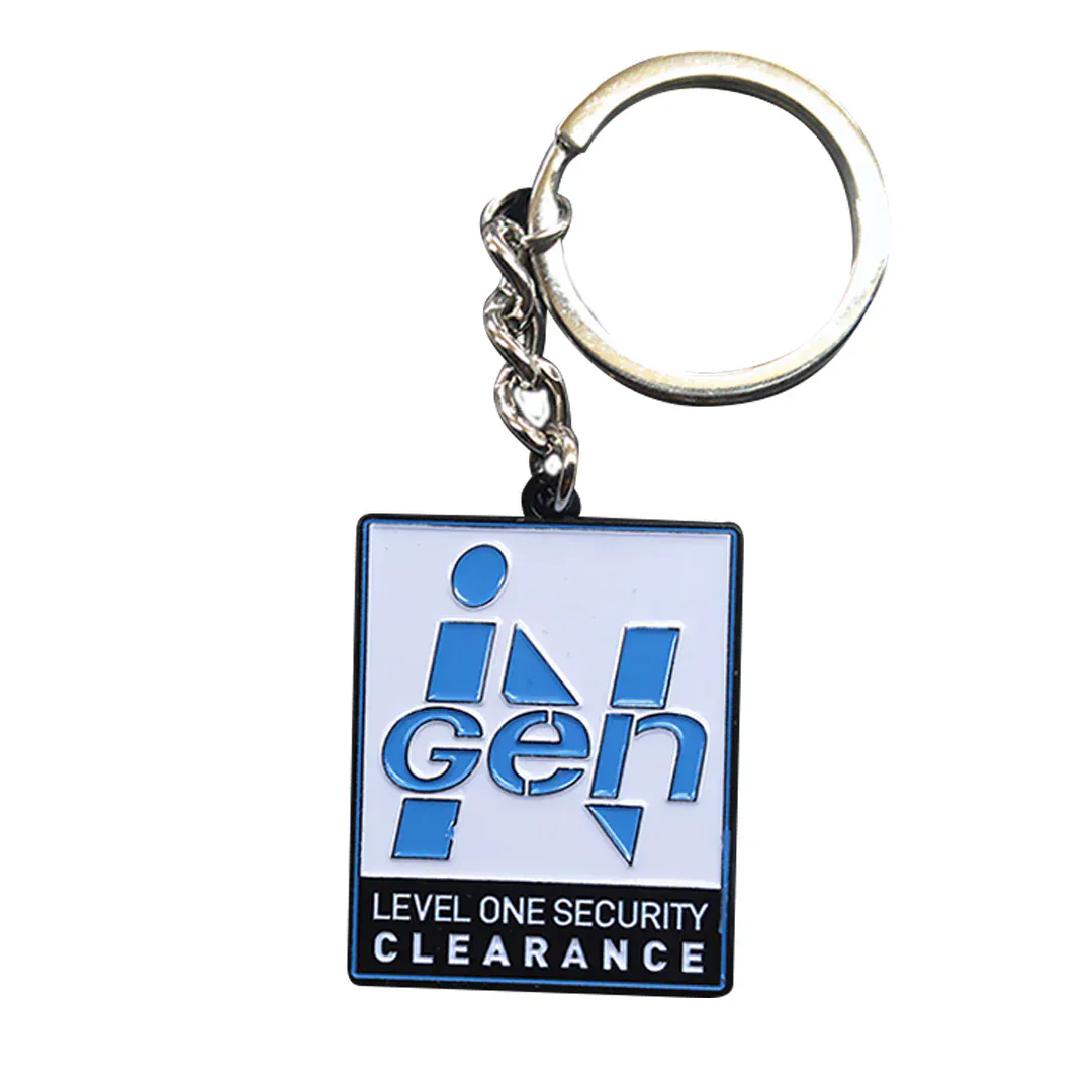 Jurassic Park InGen Limited Edition Key Ring - Image 2