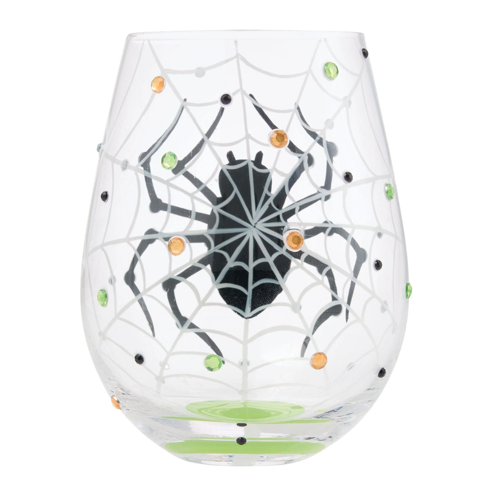Lolita In My Own Web Stemless Wine Glass