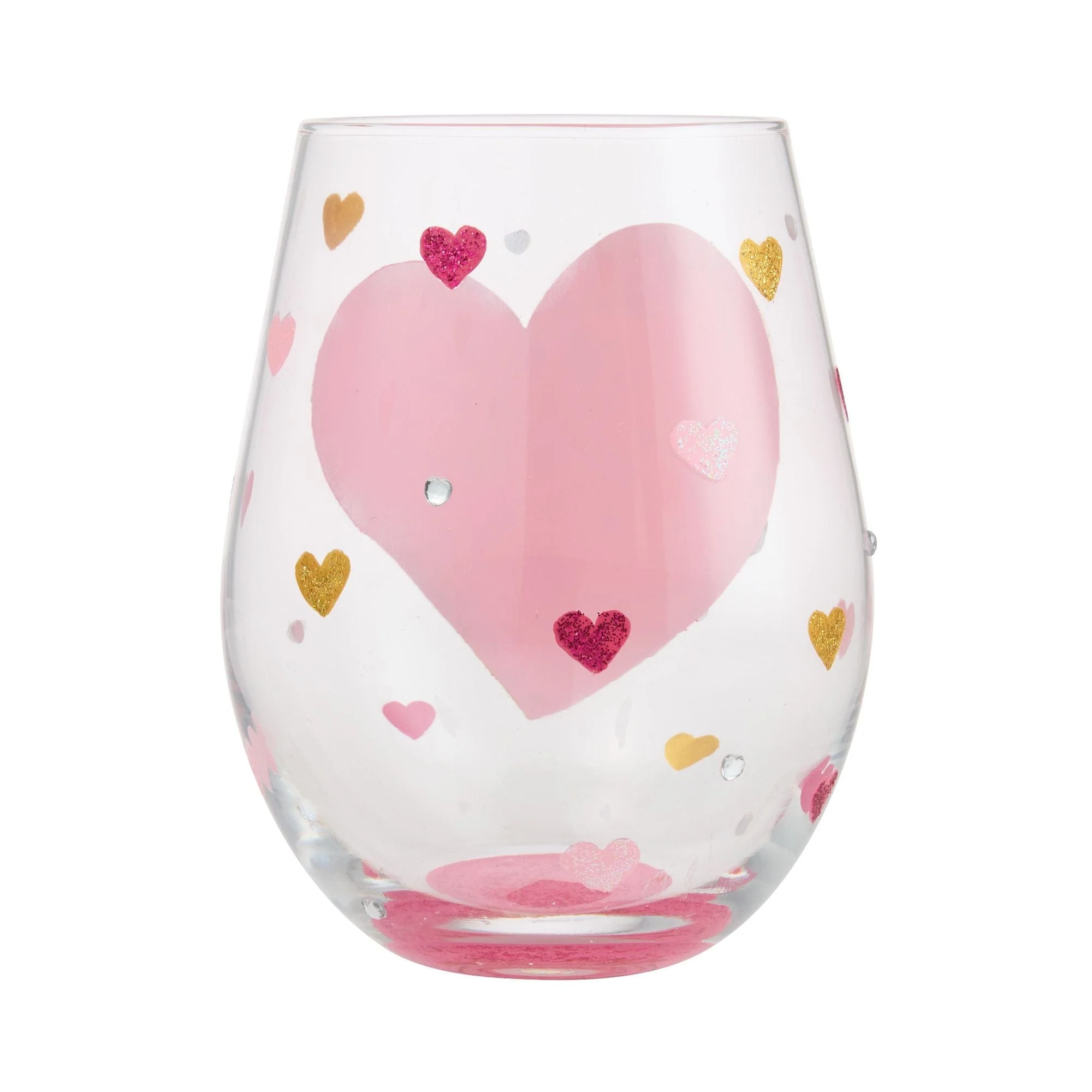 Lolita Jewels Of The Heart Stemless Wine Glass - Image 4