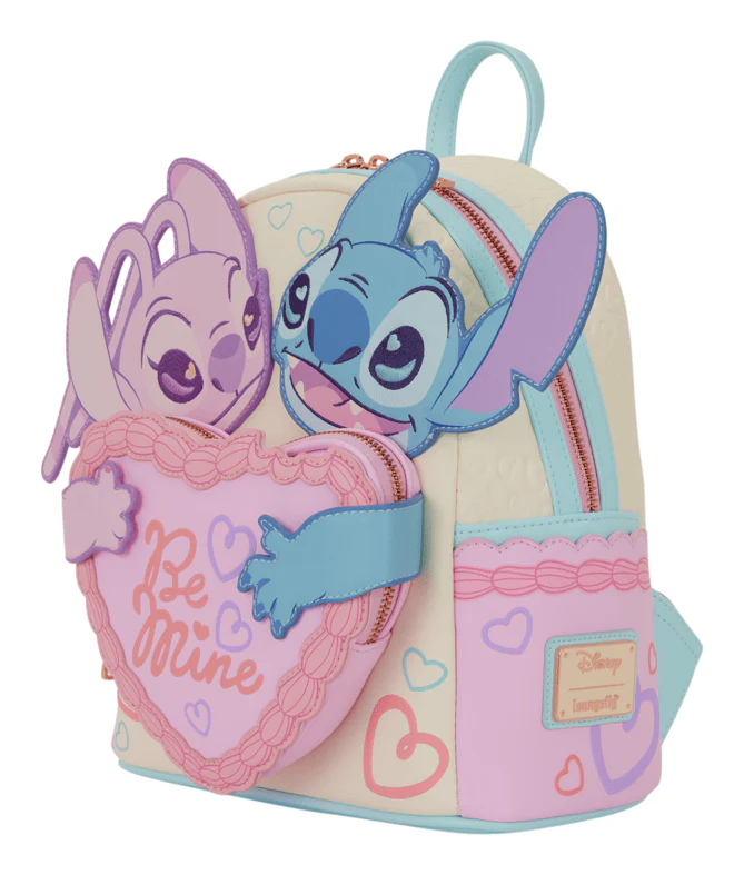 Loungefly Lilo & Stitch Be Mine Mini Backpack - Image 2
