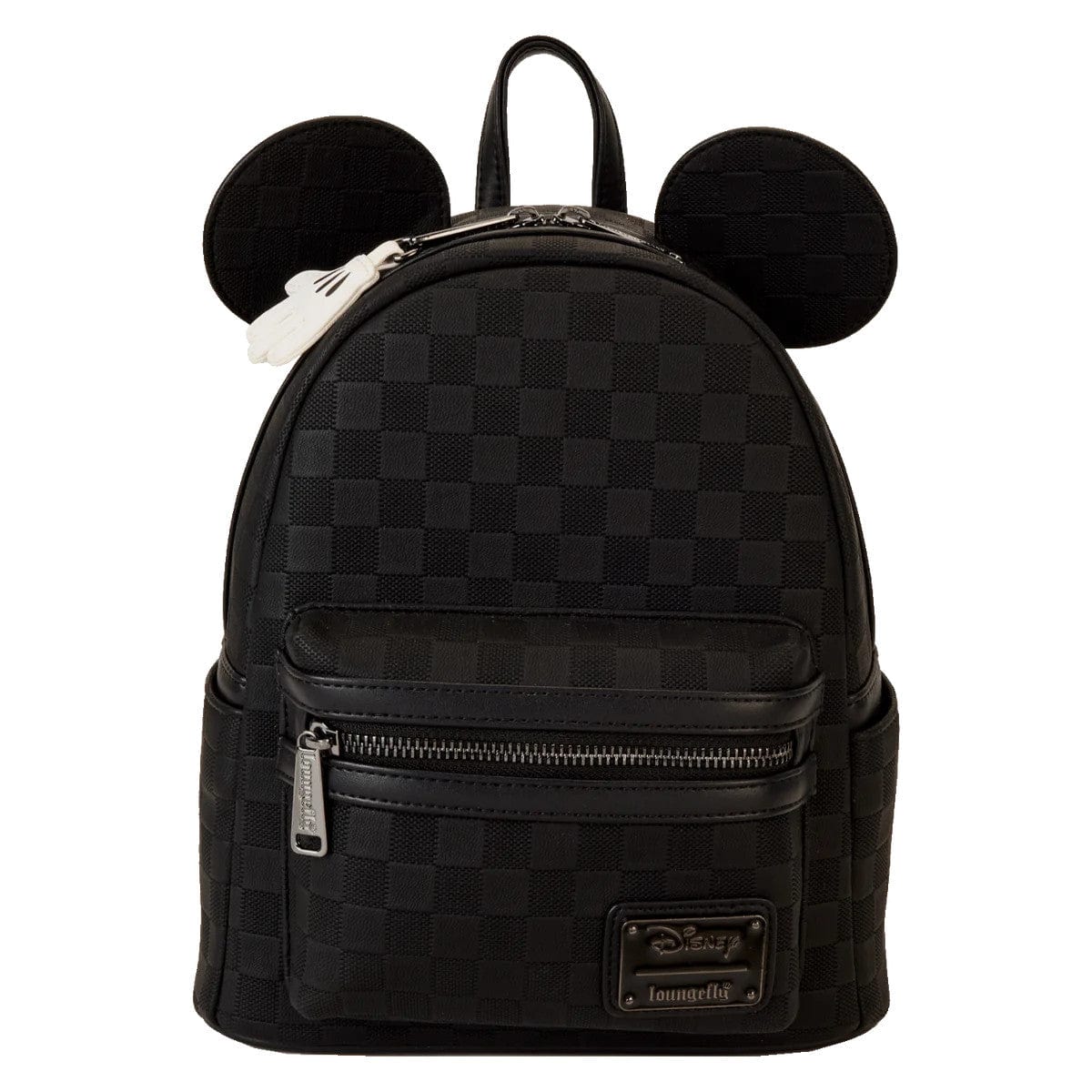Loungefly Mickey Mouse Black Checked Disney Mini Backpack - Image 2