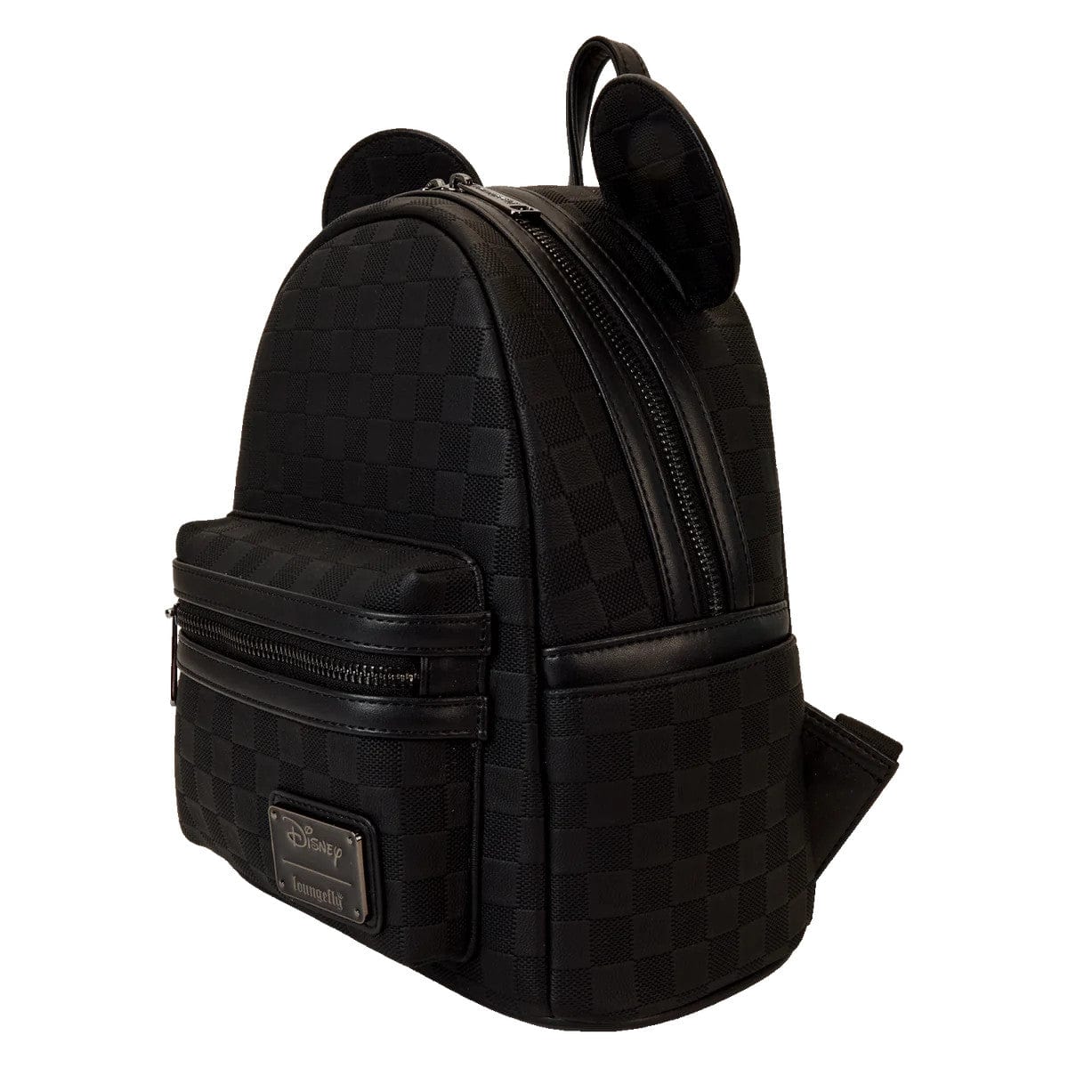 Loungefly Mickey Mouse Black Checked Disney Mini Backpack - Image 3