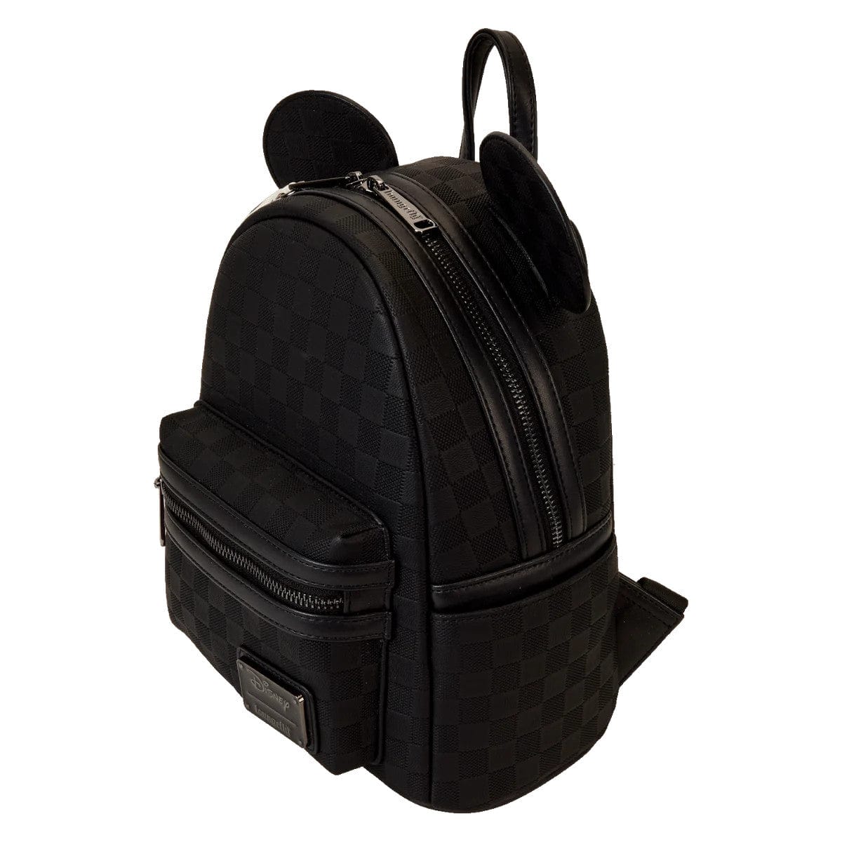 Loungefly Mickey Mouse Black Checked Disney Mini Backpack - Image 5