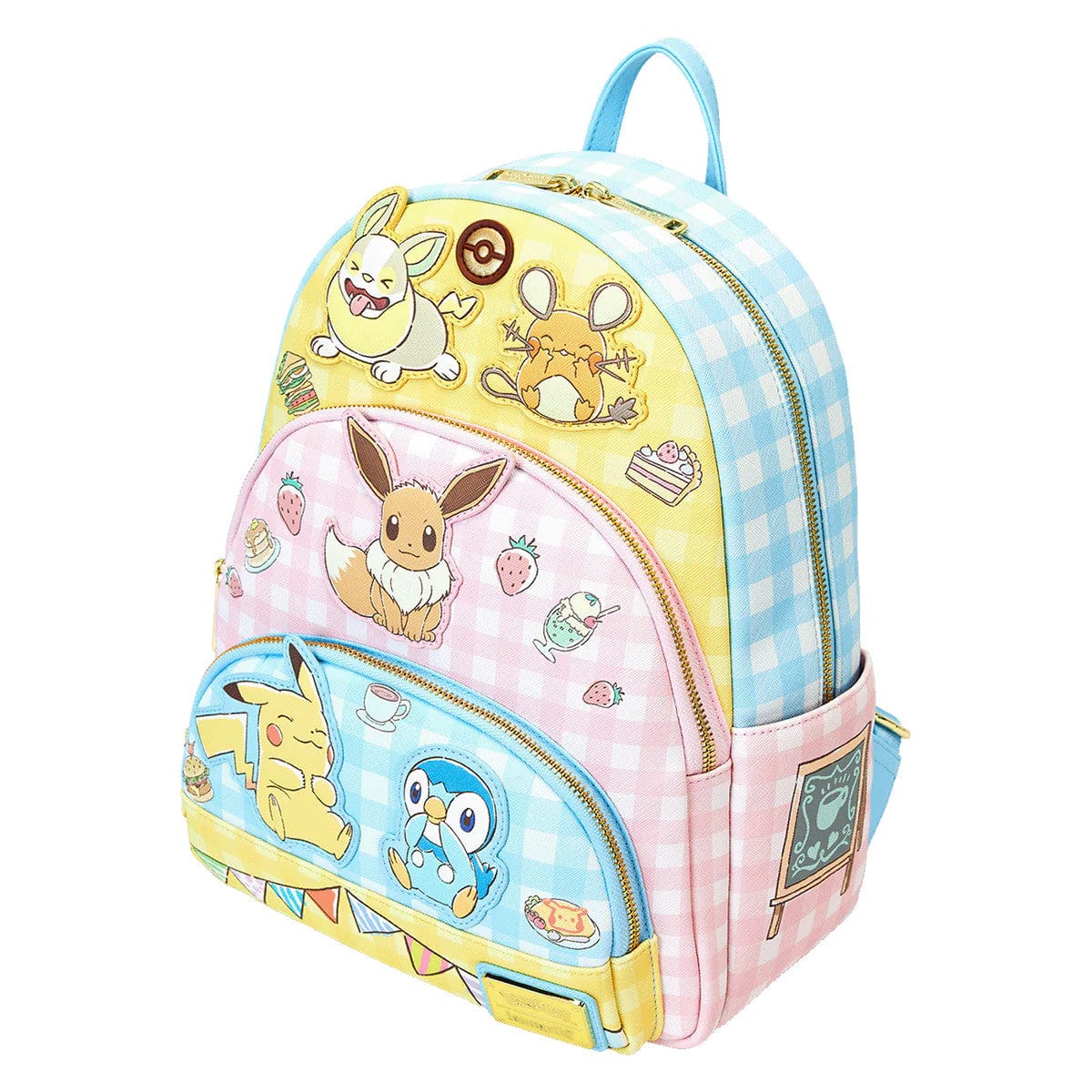 Loungefly Pokemon Cafe Triple Pocket Mini Backpack - Image 5