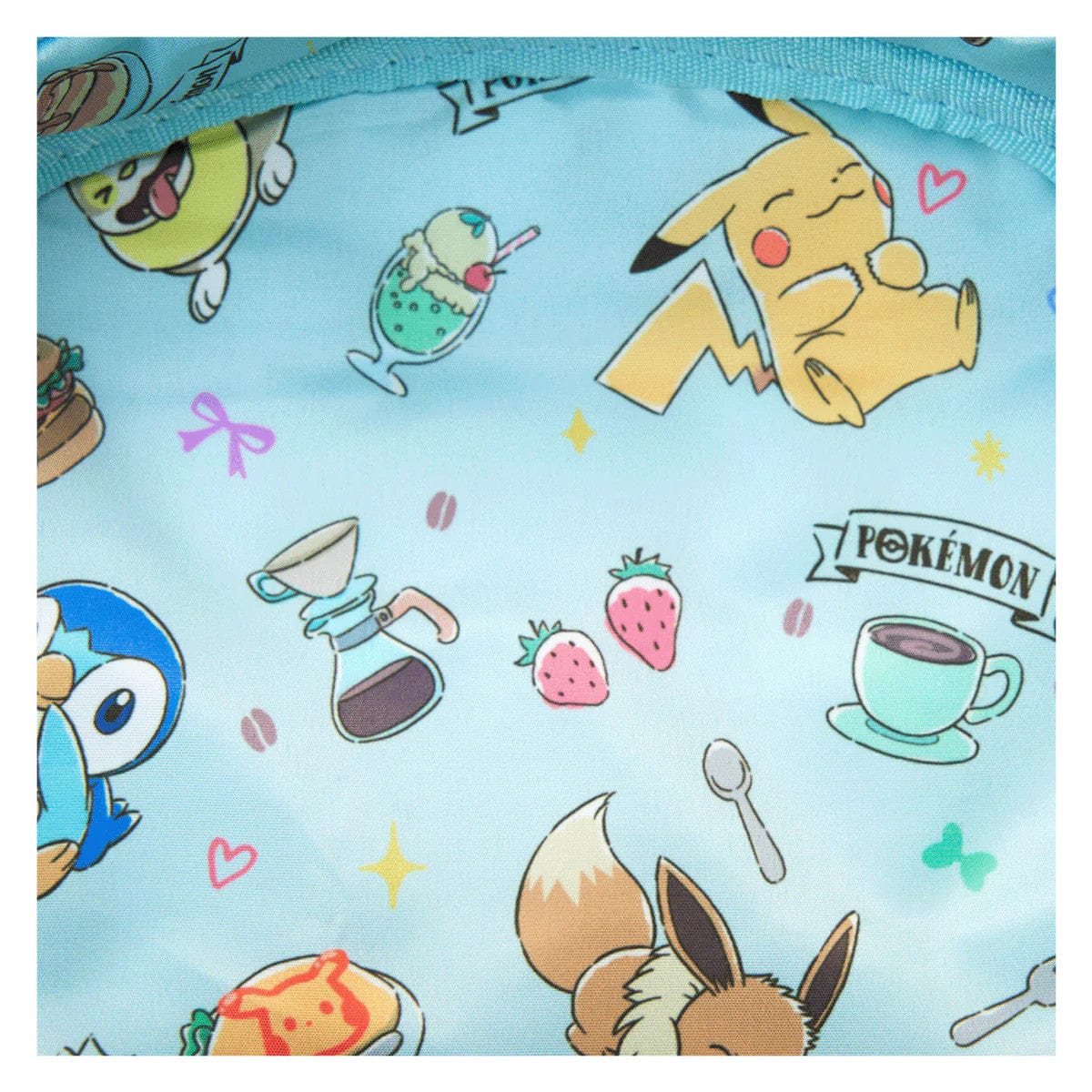 Loungefly Pokemon Cafe Triple Pocket Mini Backpack - Image 9