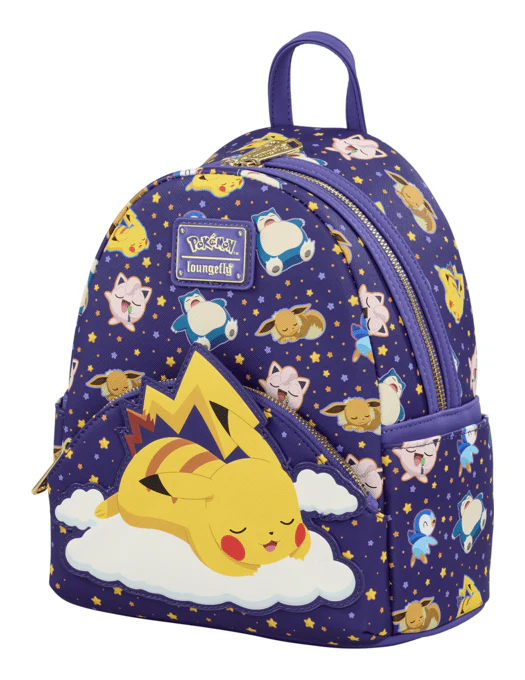 Loungefly Pokemon Sleeping Pikachu Mini Backpack - Image 2