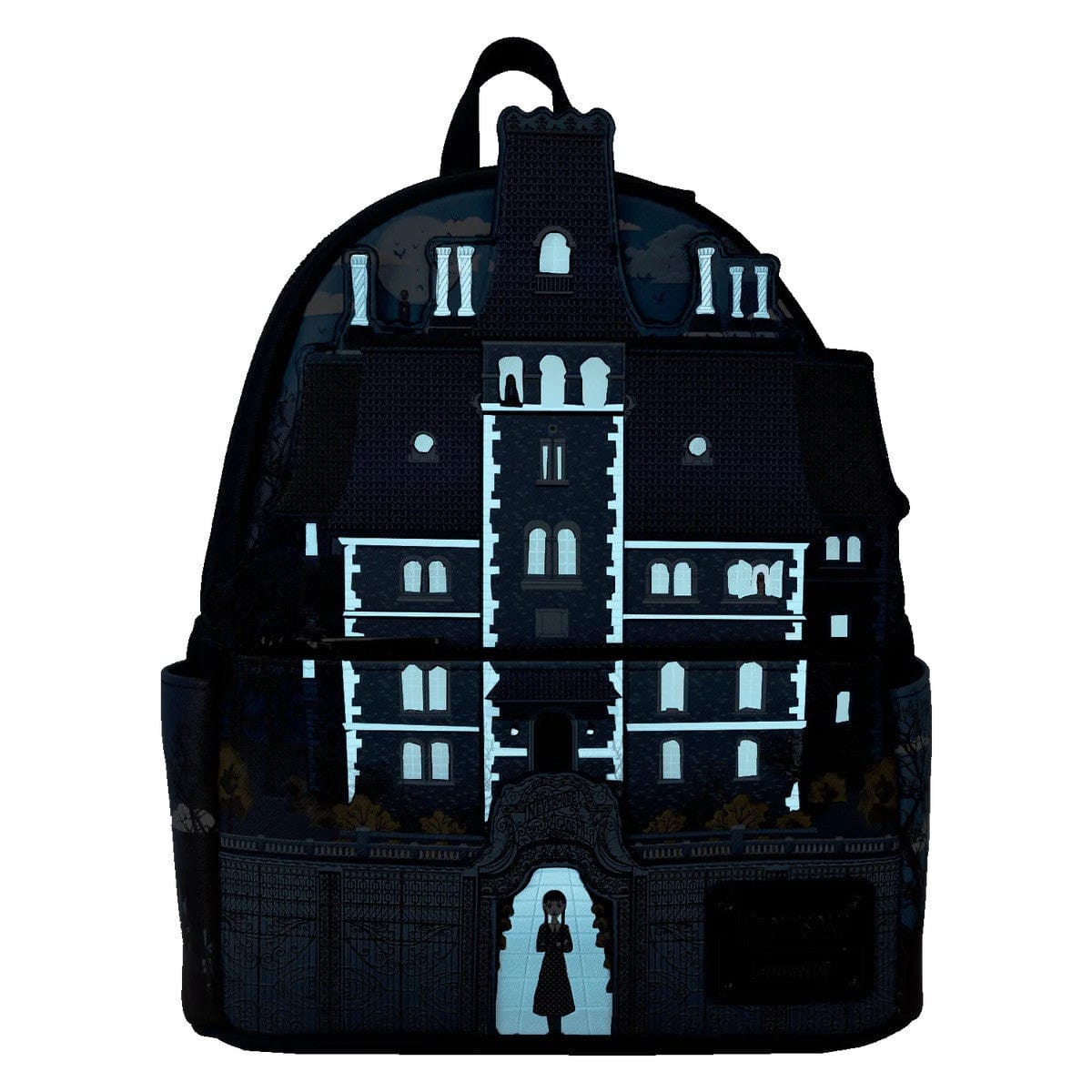 Loungefly Wednesday Nevermore Academy Mini Backpack - Image 3