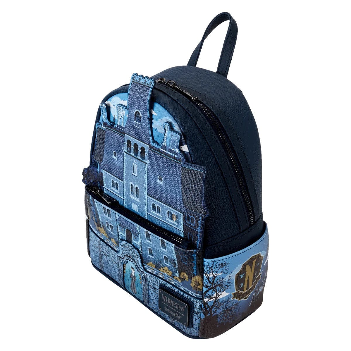 Loungefly Wednesday Nevermore Academy Mini Backpack - Image 5