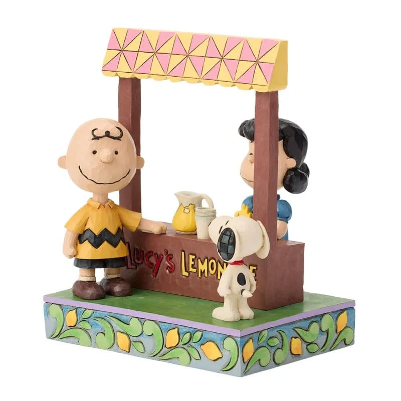 Lucy Lemonade Stand Figurine Peanuts by Jim Shore - Image 3