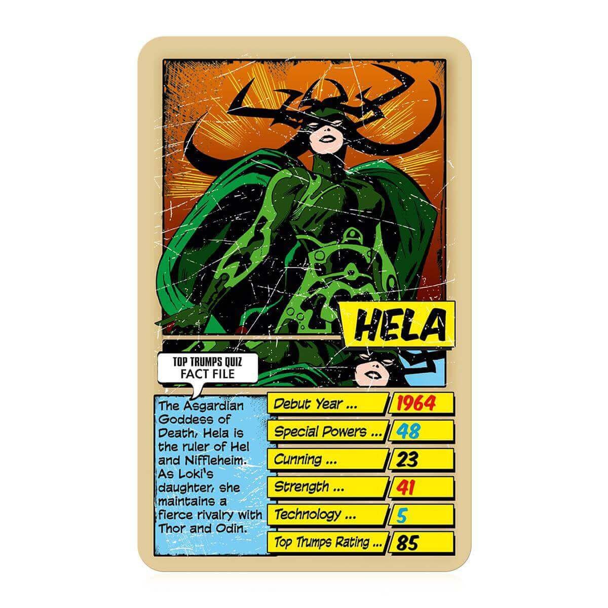 Marvel Comics Retro Top Trumps Card Game - Image 4