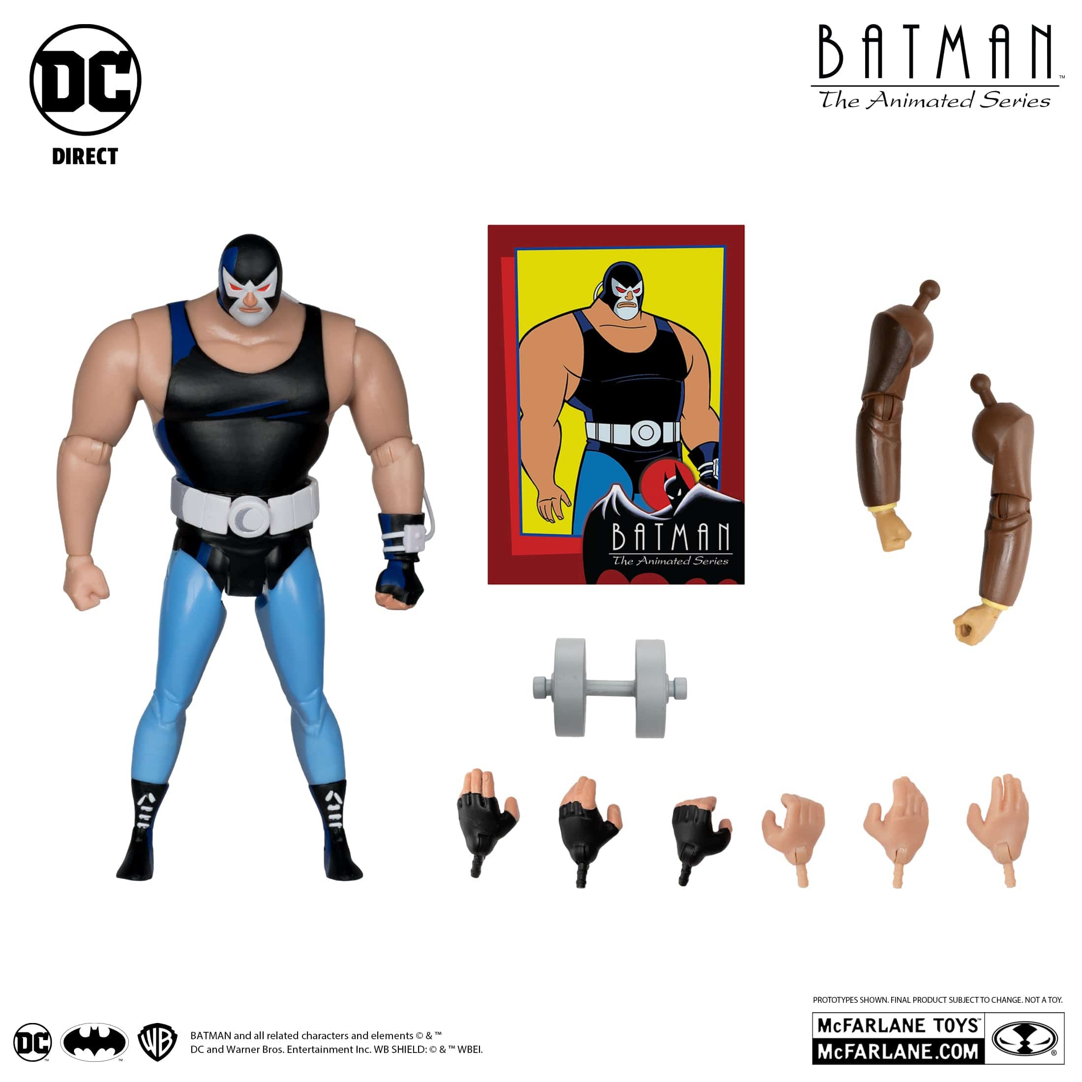 McFarlane Toys DC Direct Bane Figure The Batman Animated Series - Image 3