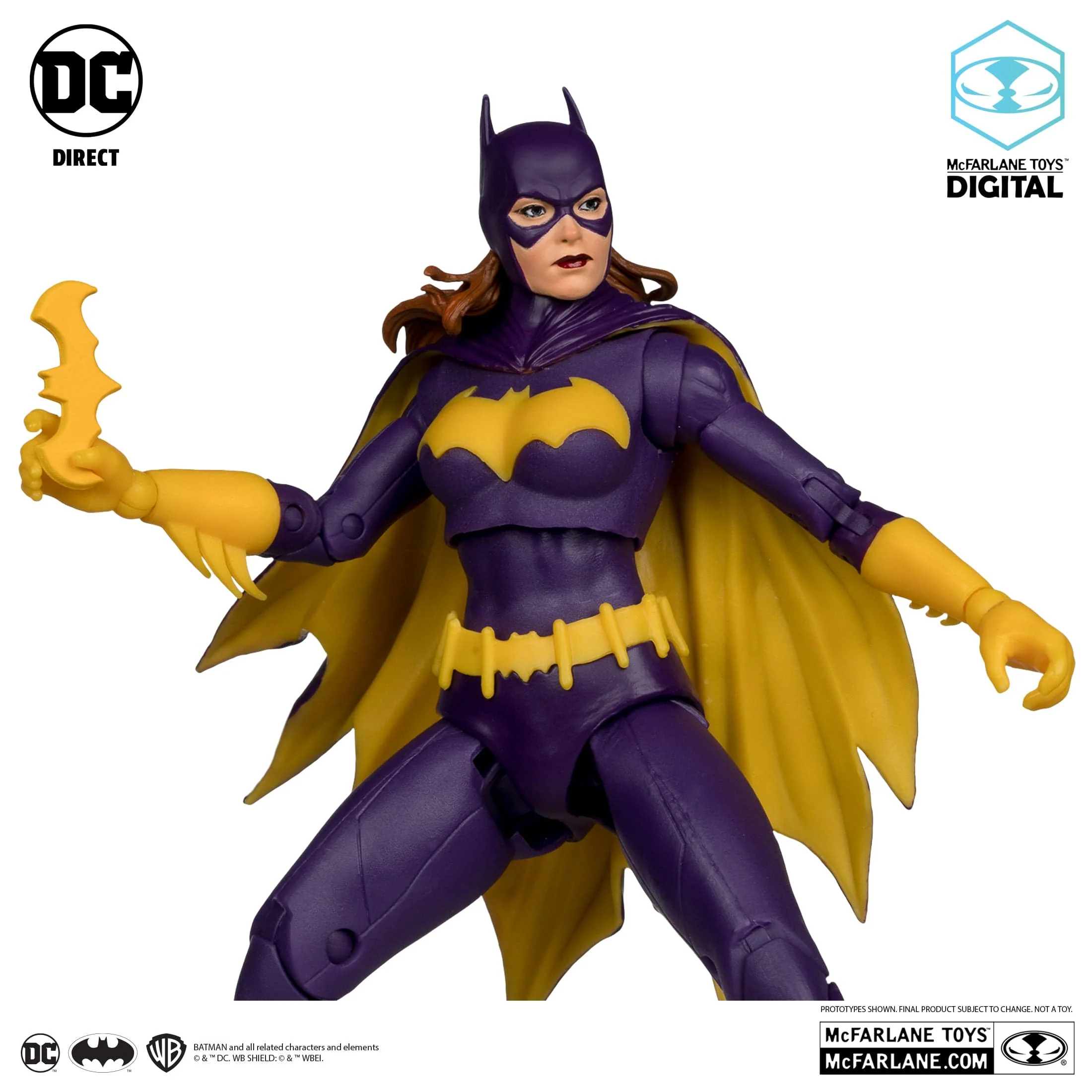 McFarlane Toys DC Direct Batgirl Purple Costume DC Classic - Image 3