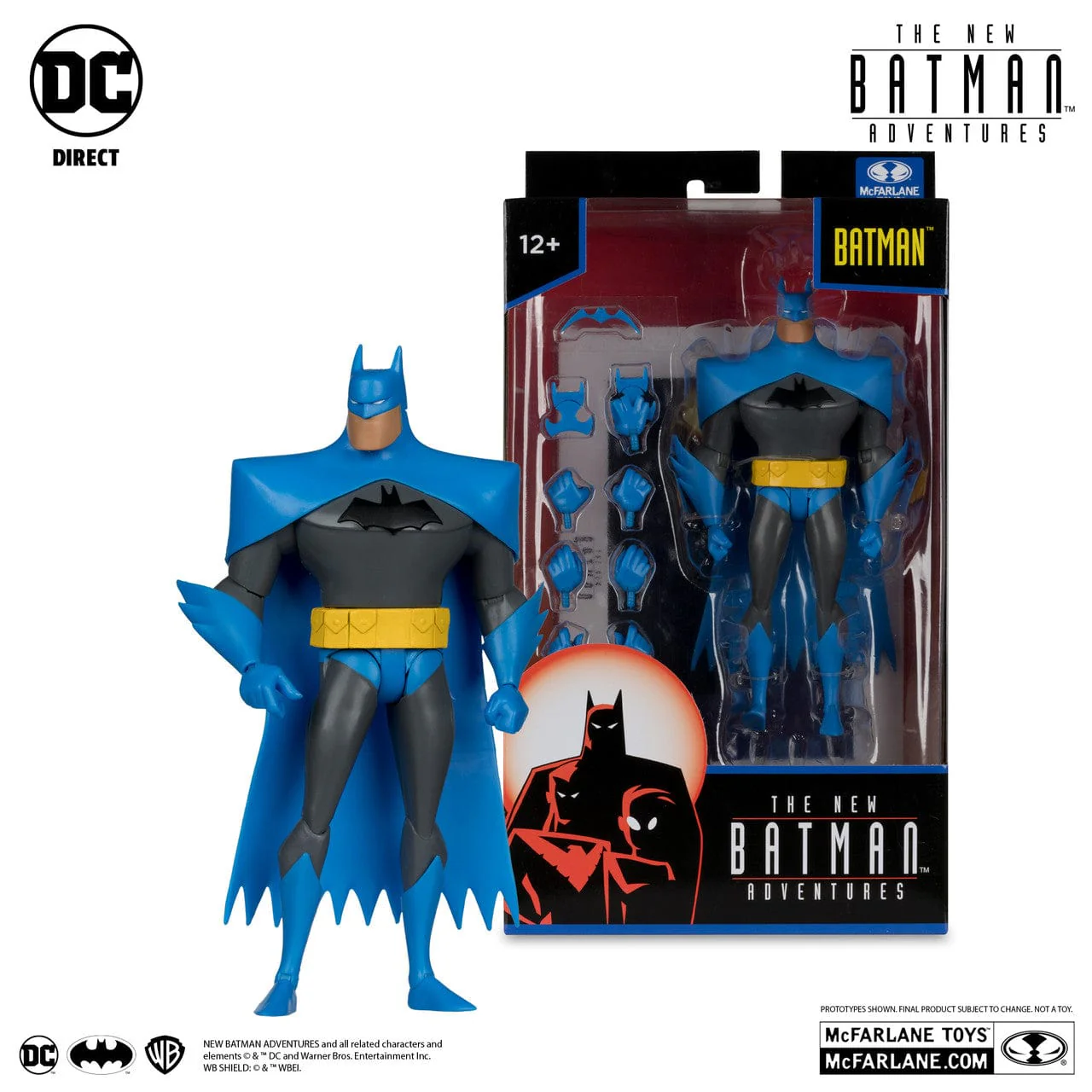 McFarlane Toys DC Direct Batman Blue/Grey Figure New Batman Adventures