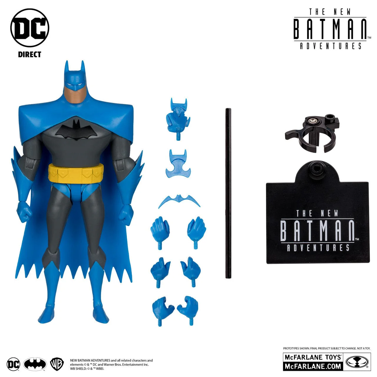 McFarlane Toys DC Direct Batman Blue/Grey Figure New Batman Adventures - Image 3