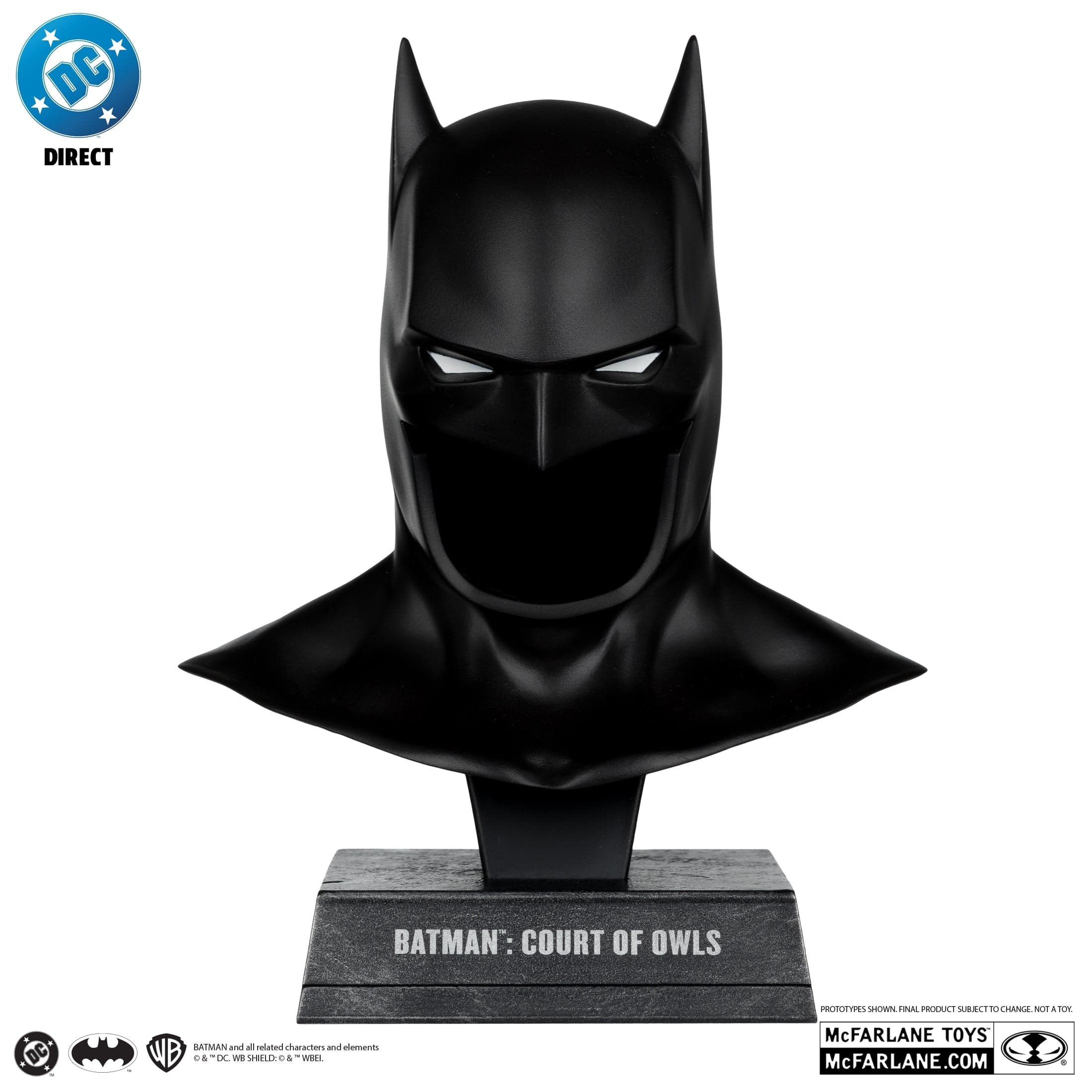 McFarlane Toys DC Direct Batman Court Of Owls The New 52 1:3 Scale replica Cowl - Image 2