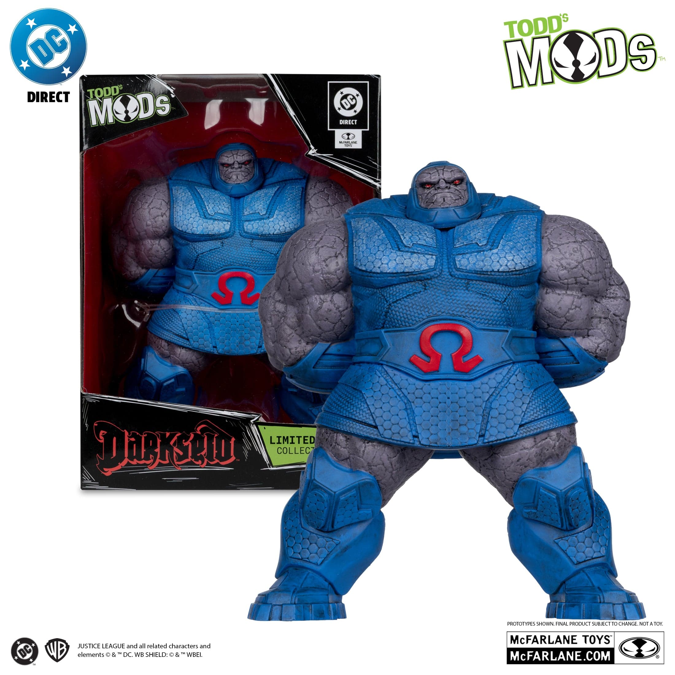 McFarlane Toys DC DIrect Darkseid Todds Mods