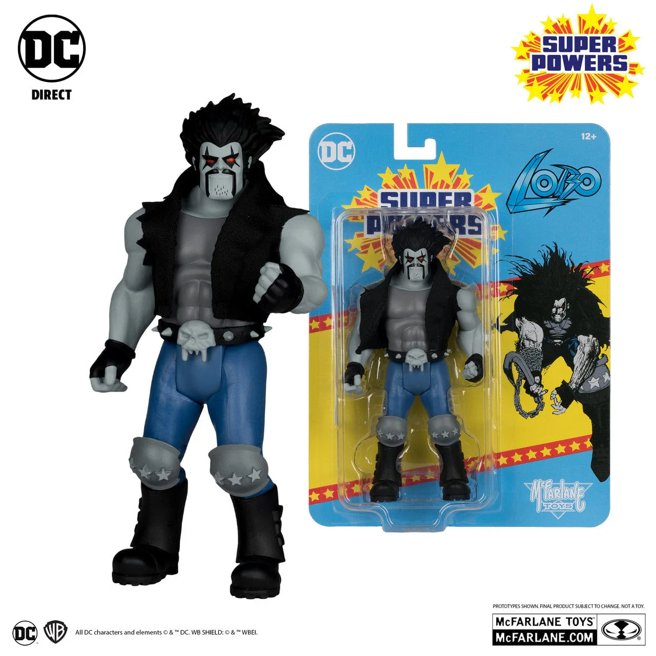 McFarlane Toys DC Direct Lobo Figure Super Powers
