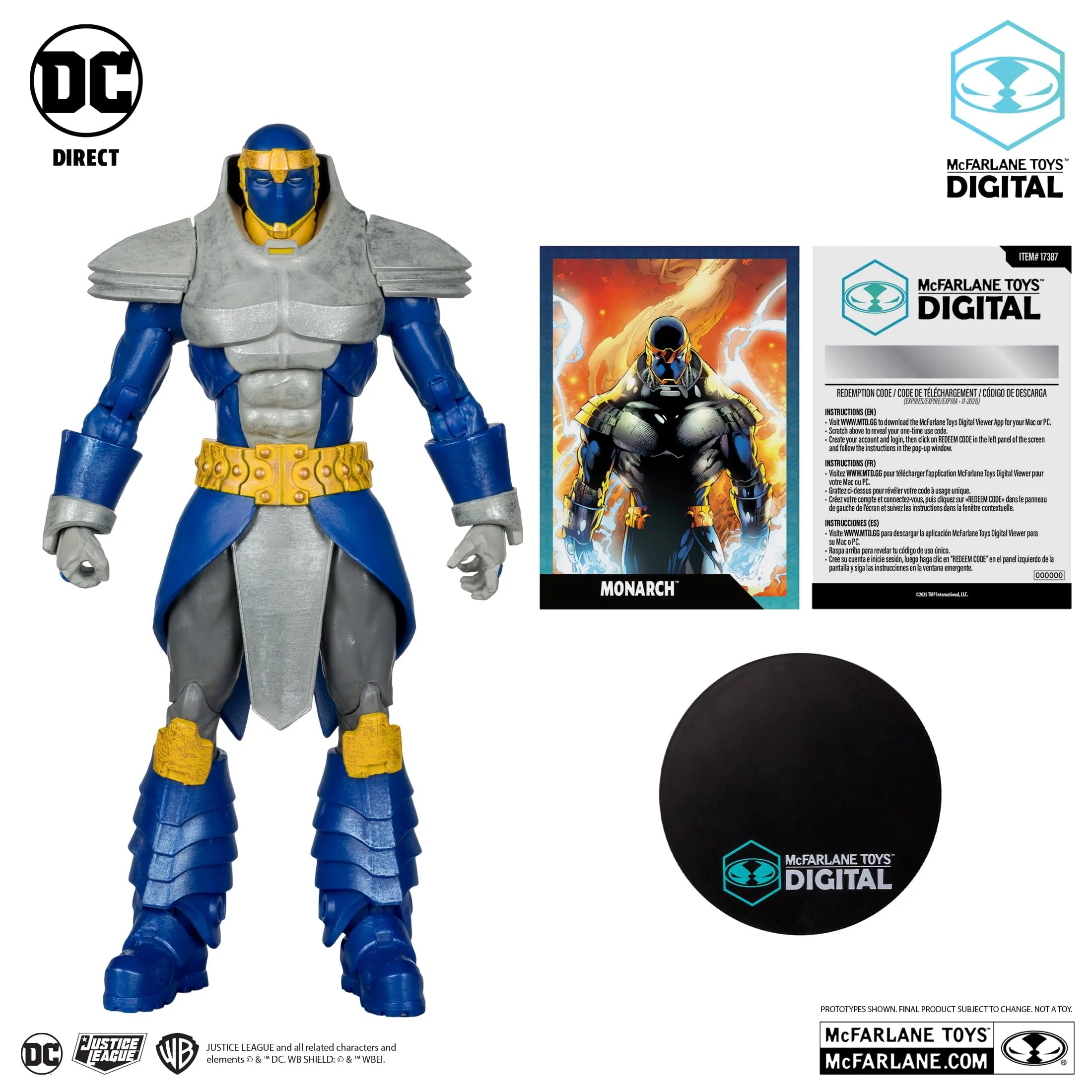 McFarlane Toys DC Direct Monarch Figure DC Countdown Digital - Image 3