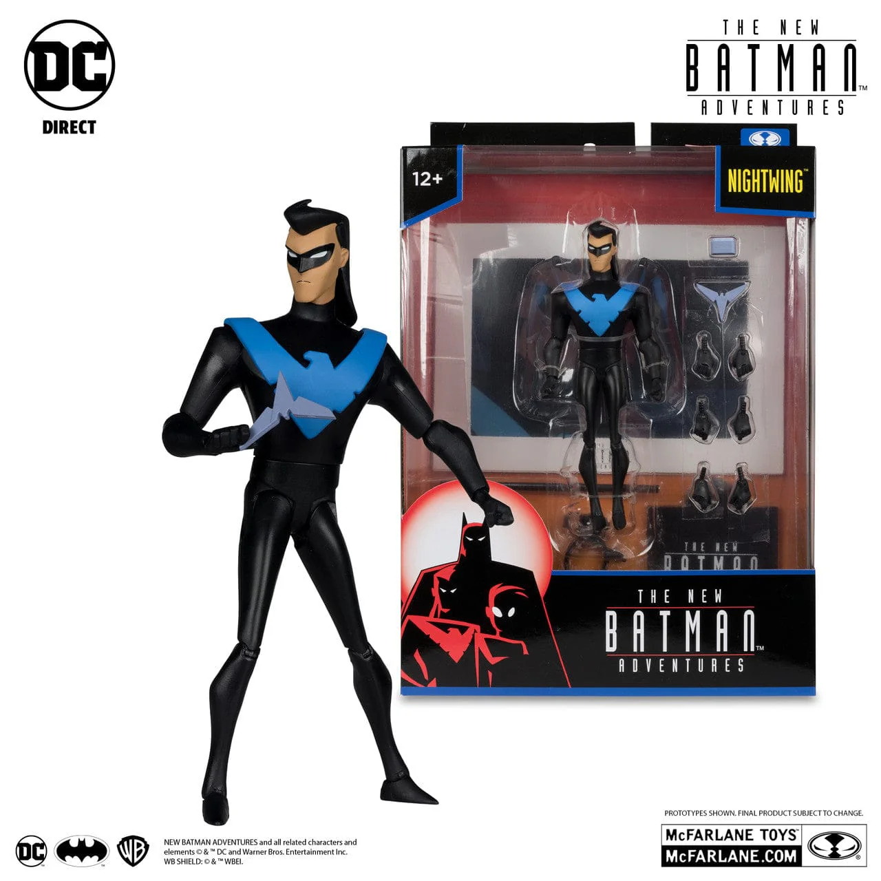 McFarlane Toys DC Direct Nightwing Figure The New Batman Adventures