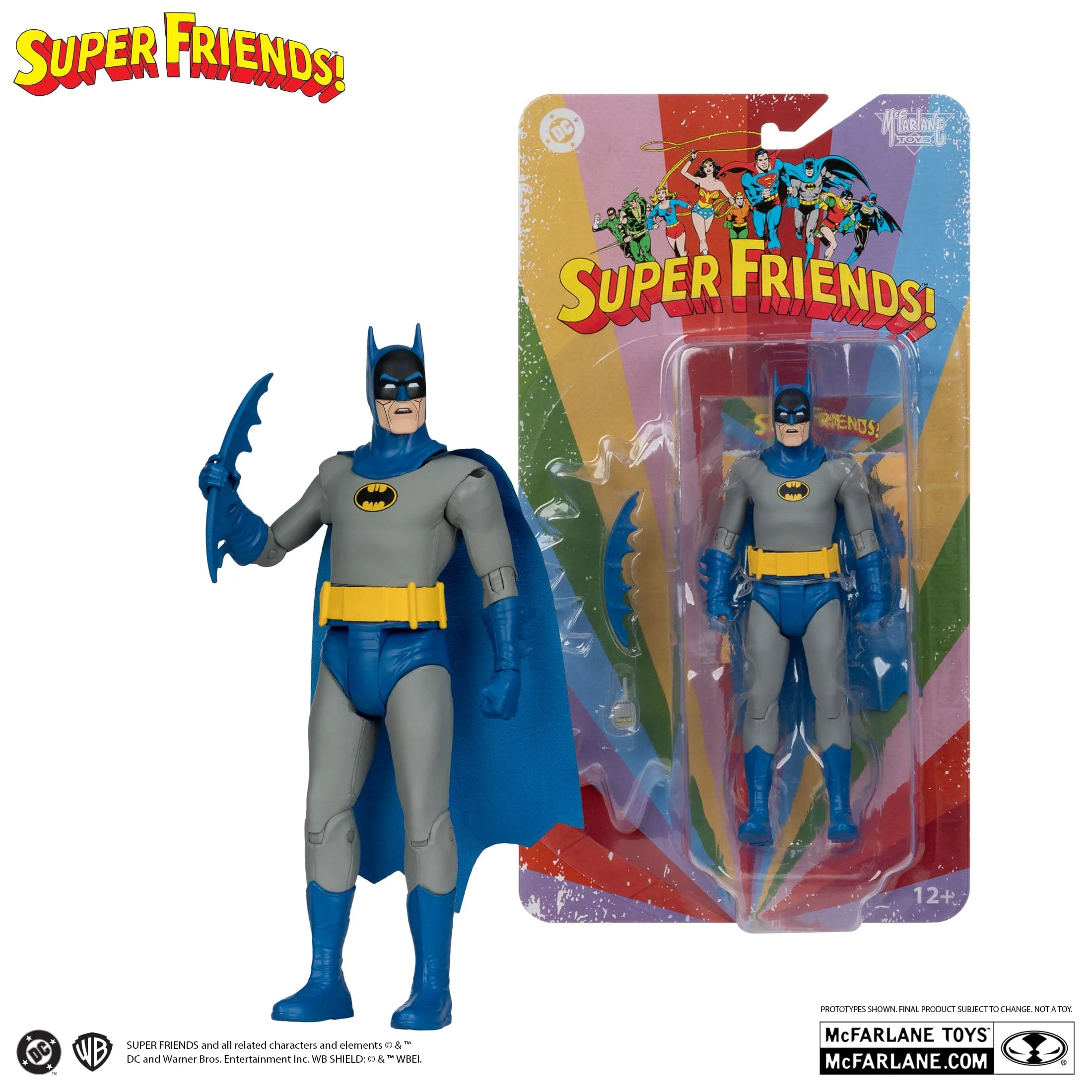 McFarlane Toys DC Direct Retro Bizzaro Batman Super Friends Action Figure
