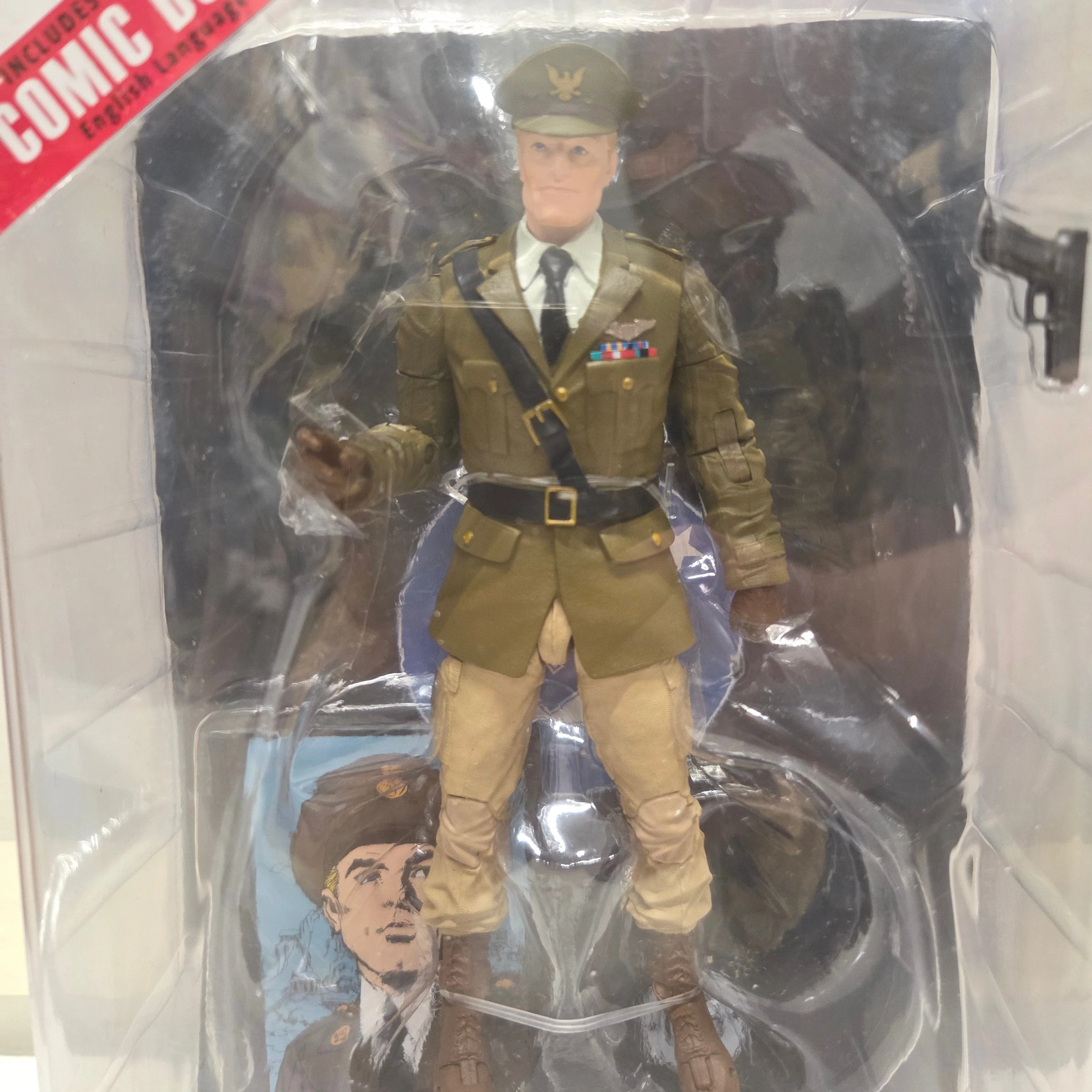 McFarlane Toys DC Direct Steve Trevor Figure Sensation Comics #1 Page Punchers - Image 3
