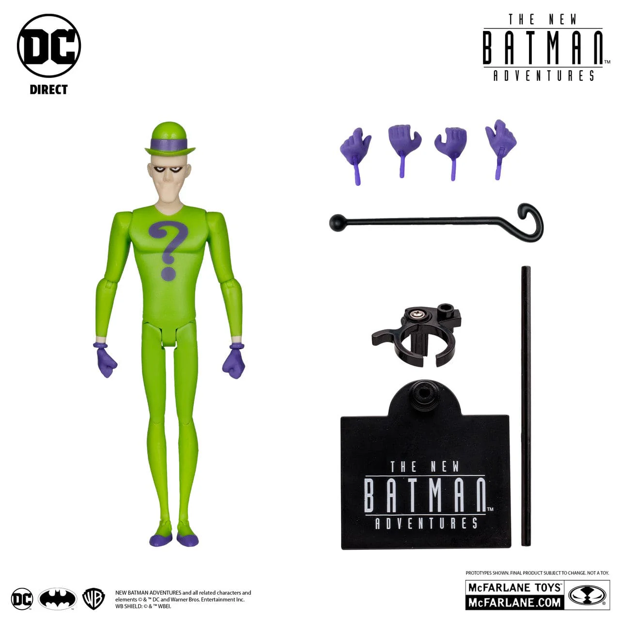 McFarlane Toys DC Direct The Riddler Figure The New Batman Adventures - Image 3