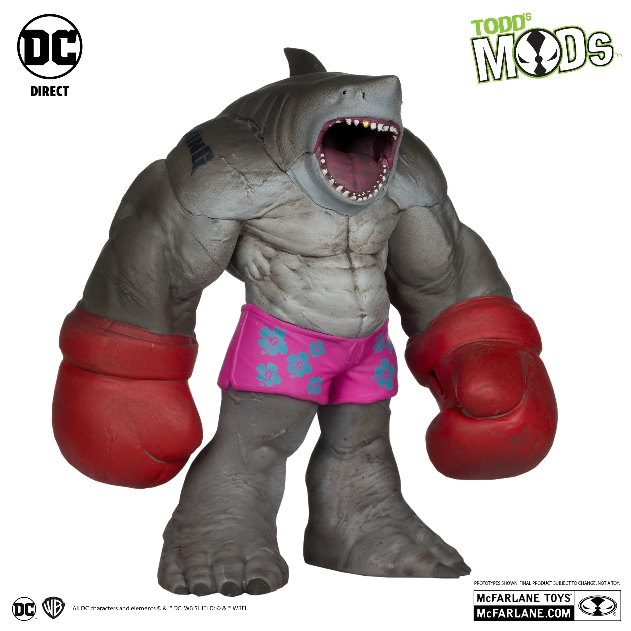 McFarlane Toys DC Direct King Shark Figure Todd's Mods