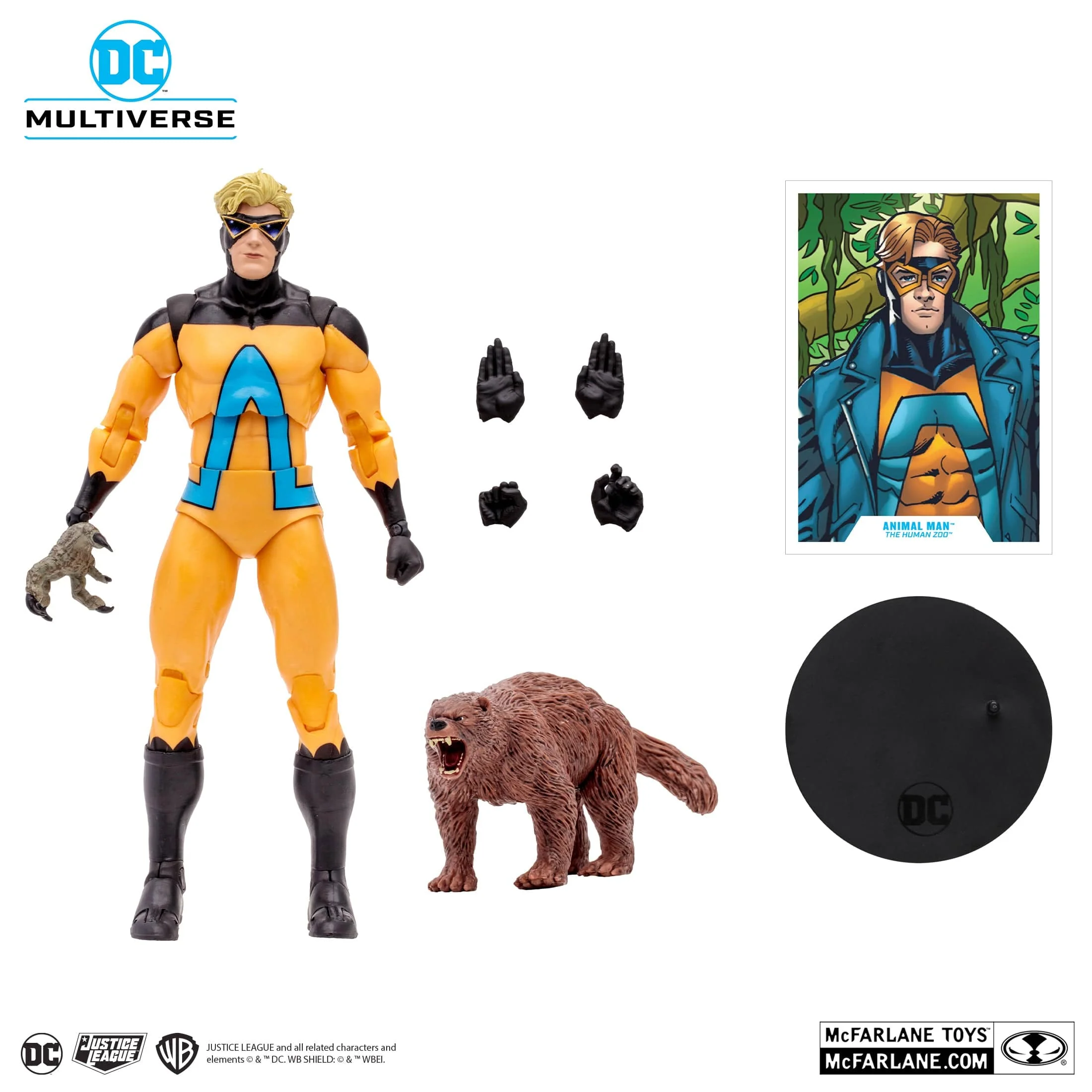 McFarlane Toys DC Multiverse Animal Man The Human Zoo - Image 3