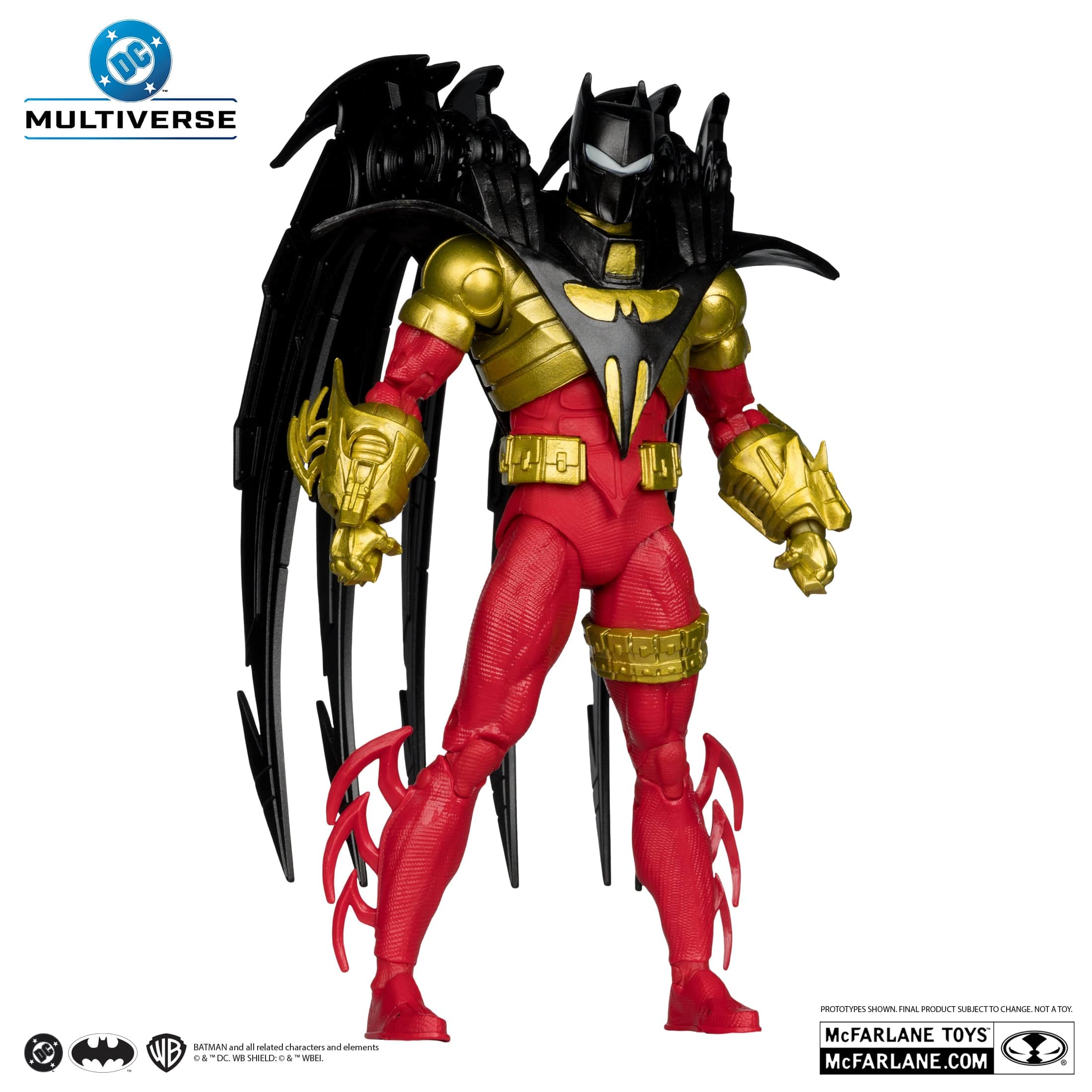 McFarlane Toys DC Multiverse Azrael Batman Knightquest Figure - Image 2