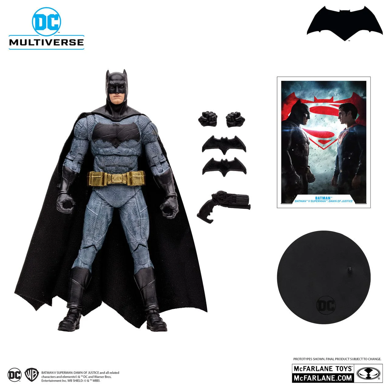 McFarlane Toys DC Multiverse Batman Figure Batman VS Superman Dawn Of Justice - Image 3
