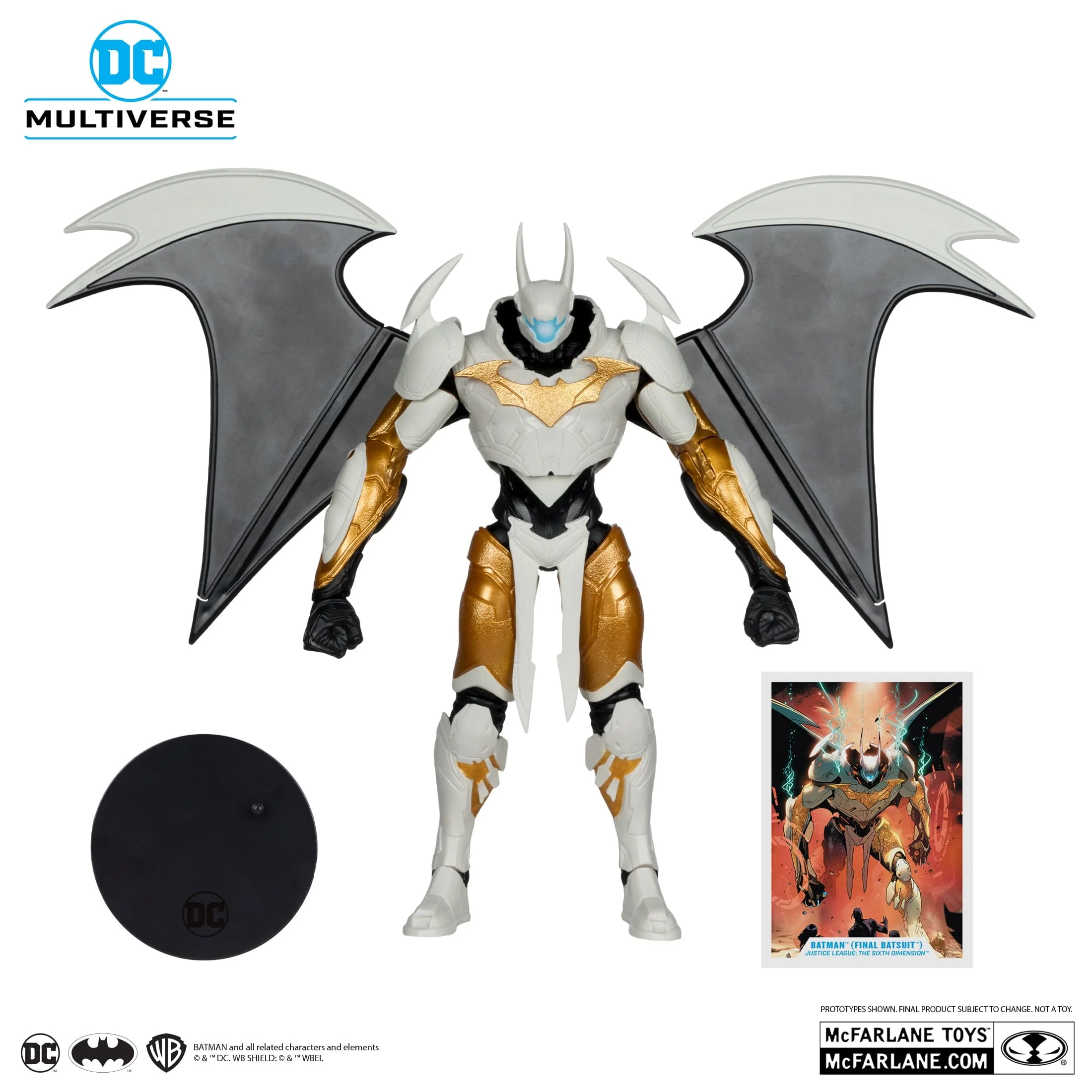 McFarlane Toys DC Multiverse Batman Final Suit Figure Justice League: The Sixth Dimension - Image 3