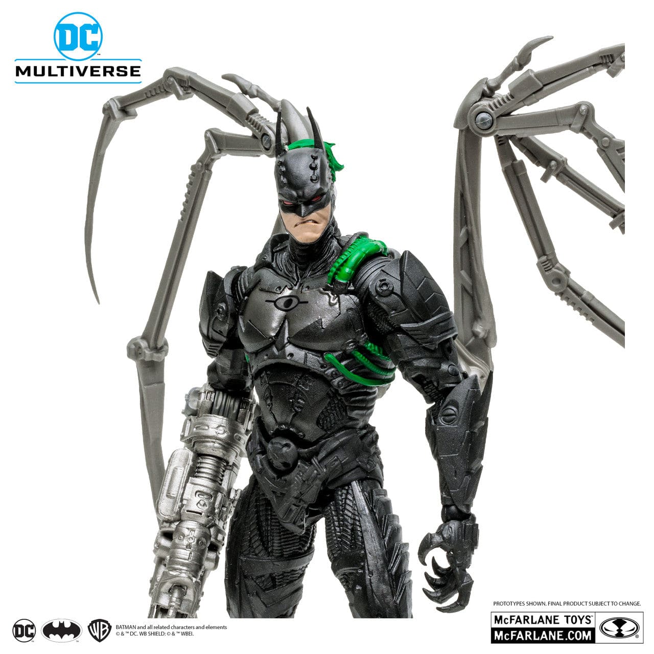 McFarlane Toys DC Multiverse Batman Future End Figure Batman Beyond Glow In The Dark Edition