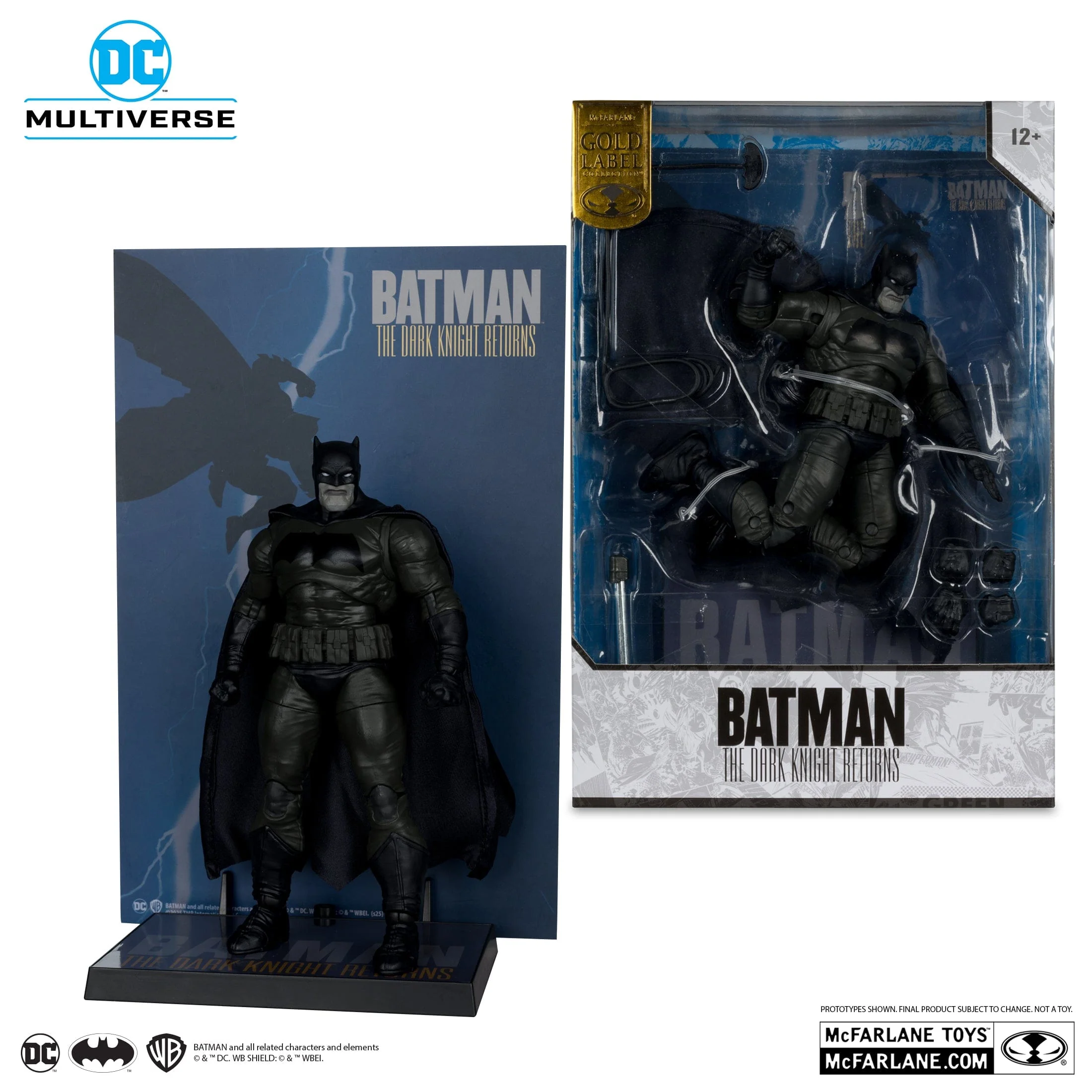 McFarlane Toys DC Multiverse Batman Figure The Dark Knight Returns Cover Recreations