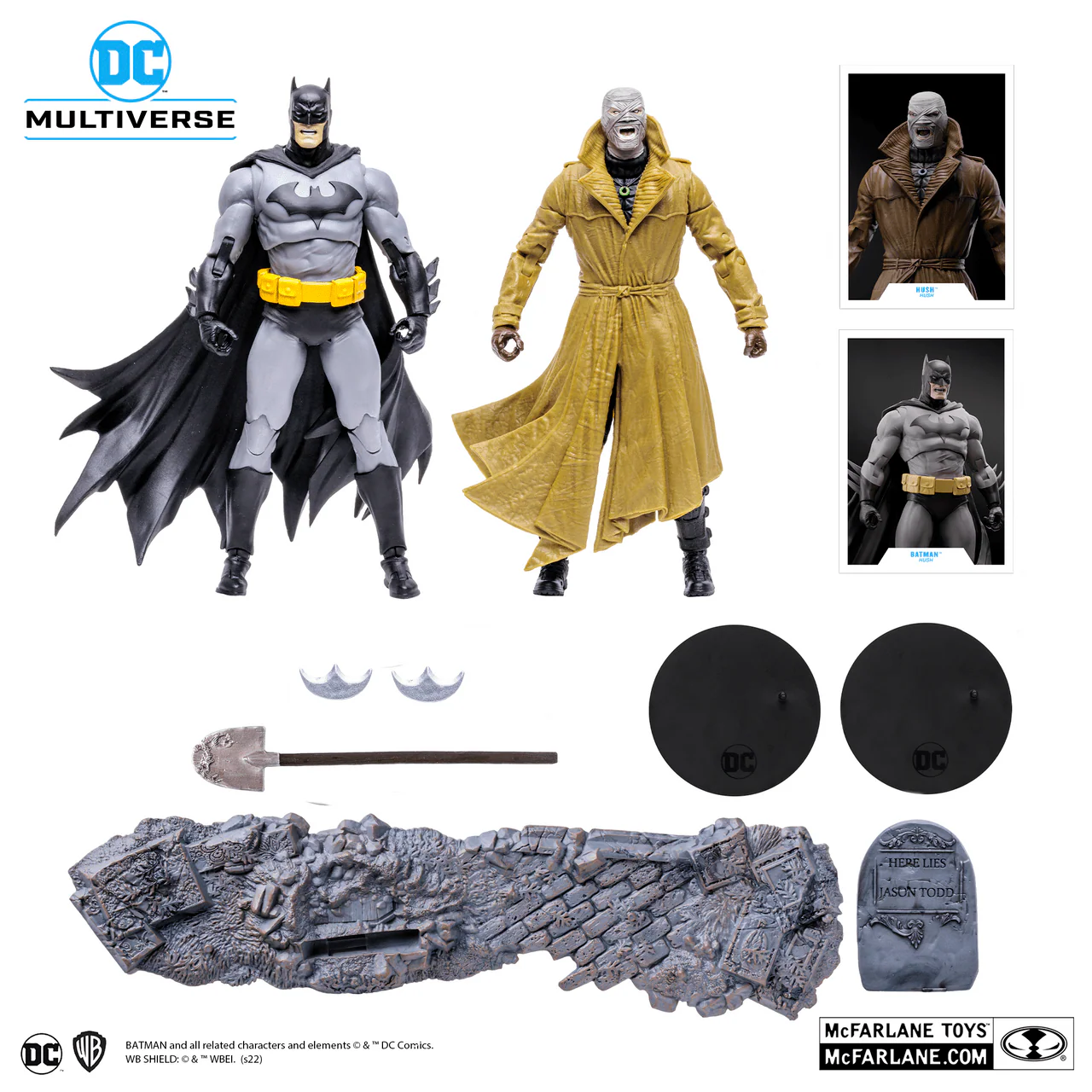 McFarlane Toys DC Multiverse Batman VS Hush Figure - Image 2