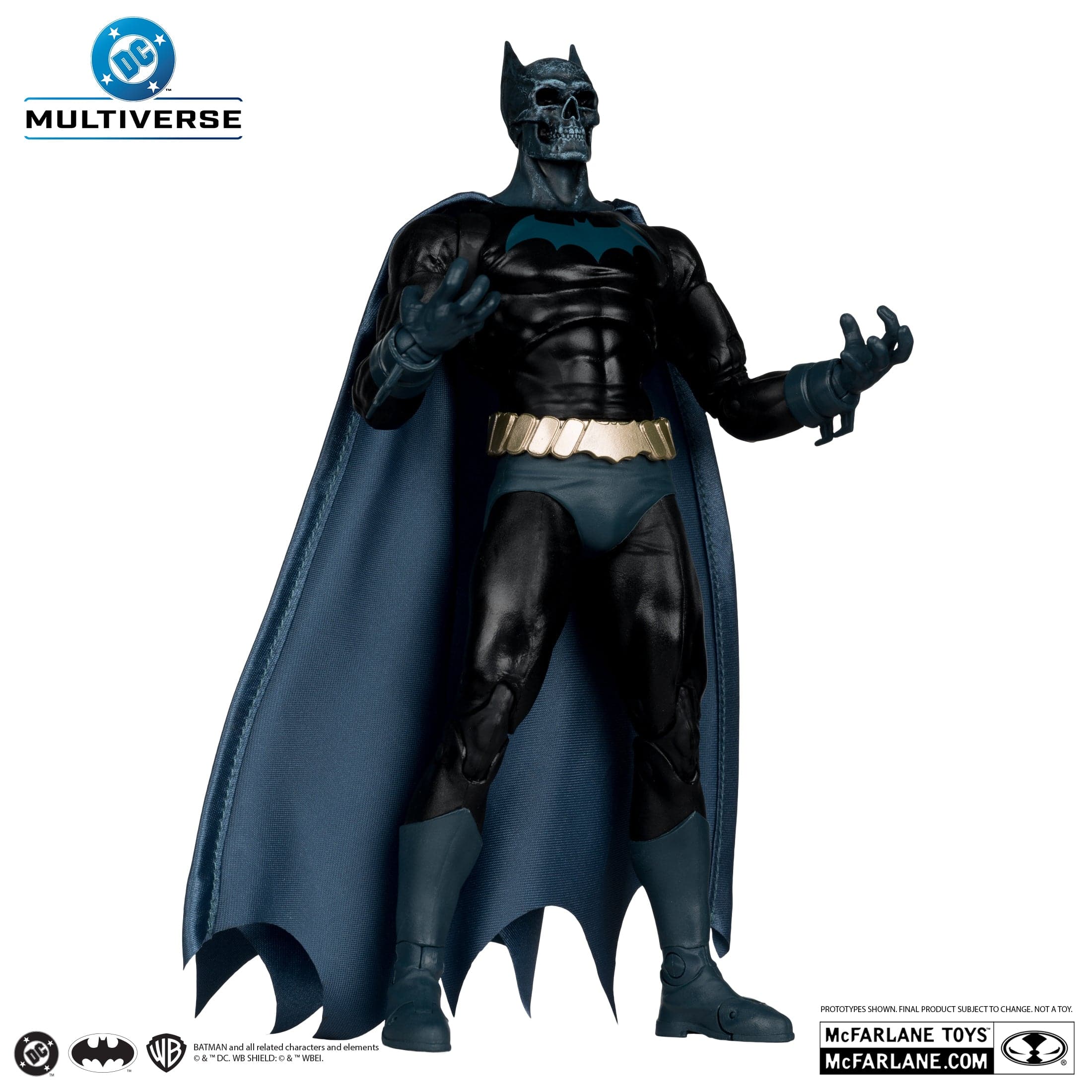 McFarlane Toys DC Multiverse Black Mask As Batman Beneath the Mask Action Figure - Image 2