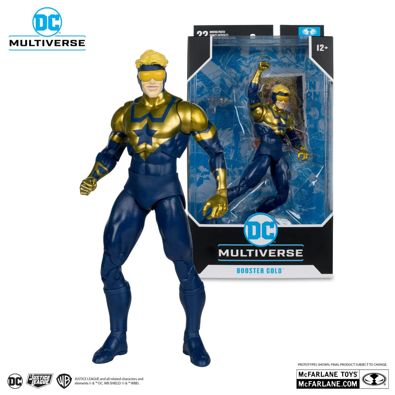 McFarlane Toys DC Multiverse Booster Gold Figure Futures End
