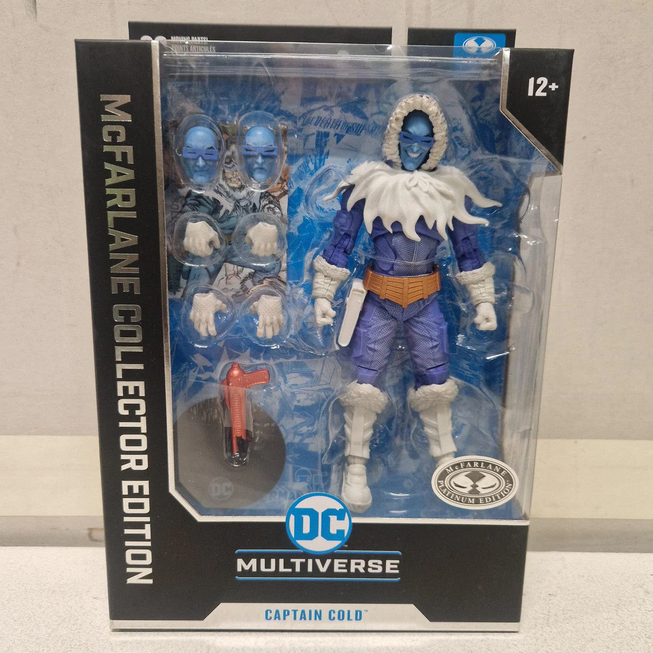 McFarlane Toys DC Multiverse Captain Cold Figure Platinum Edition The Rogues