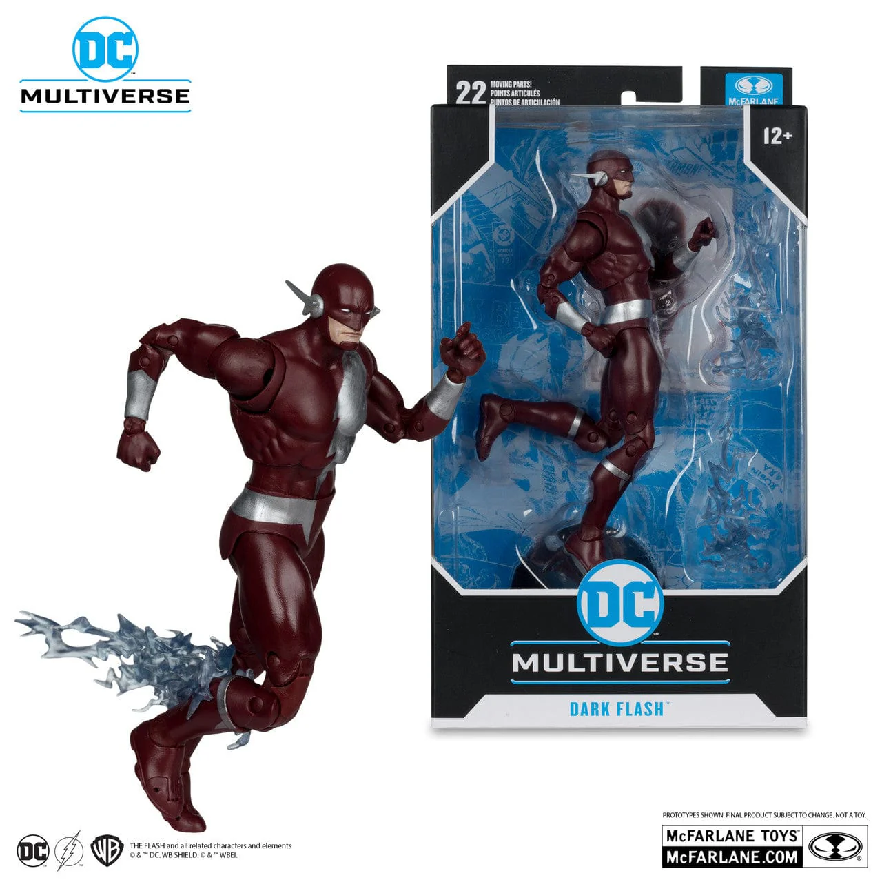 McFarlane Toys DC Multiverse Dark Flash Walter West Figure New Kid In Town