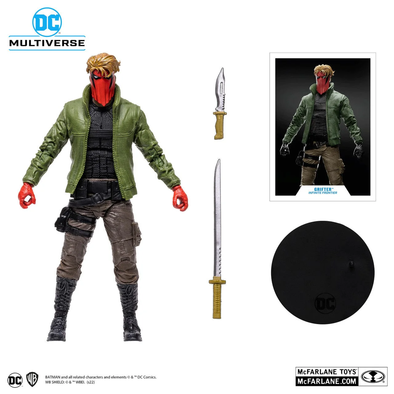 McFarlane Toys DC Multiverse Grifter Figure Infinite Frontier - Image 3