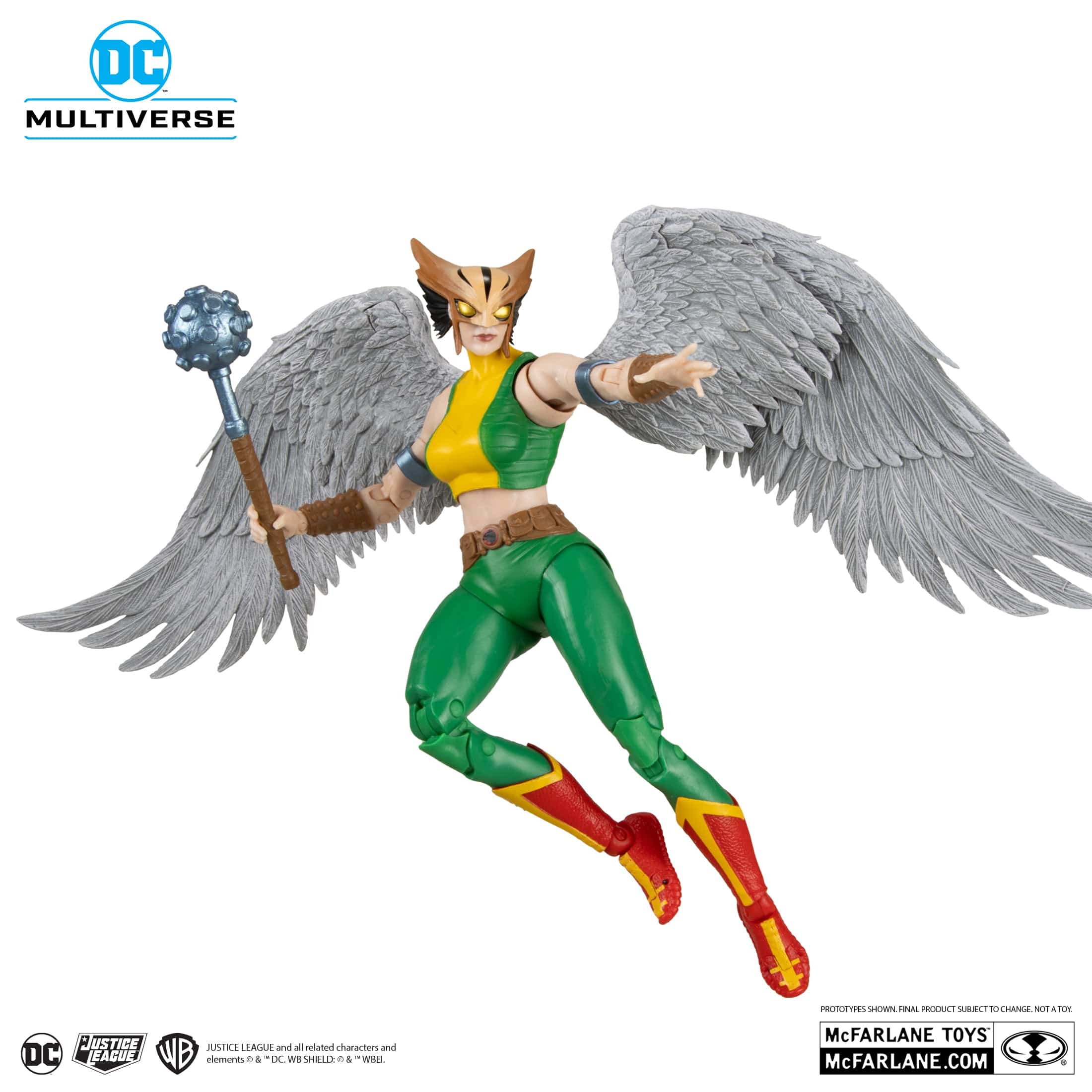 McFarlane Toys DC Multiverse Hawkgirl Figure Justice League Of America - Image 2