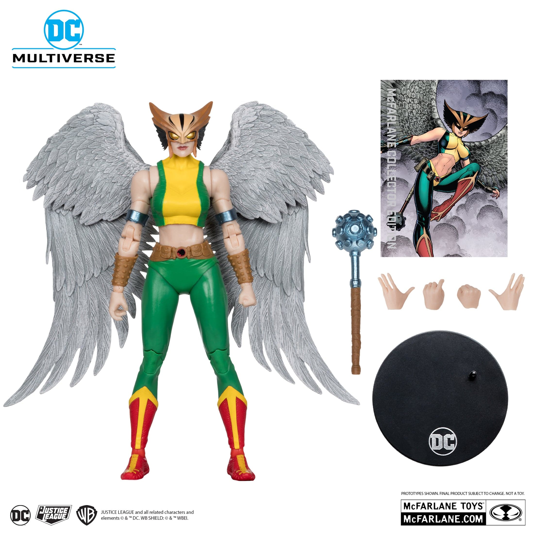 McFarlane Toys DC Multiverse Hawkgirl Figure Justice League Of America - Image 3