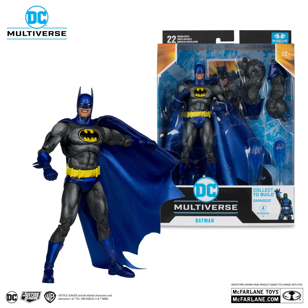 McFarlane Toys DC Multiverse Justice League Task Force 4 Pack Figures Superman Aquaman The Flash Batman - Image 5