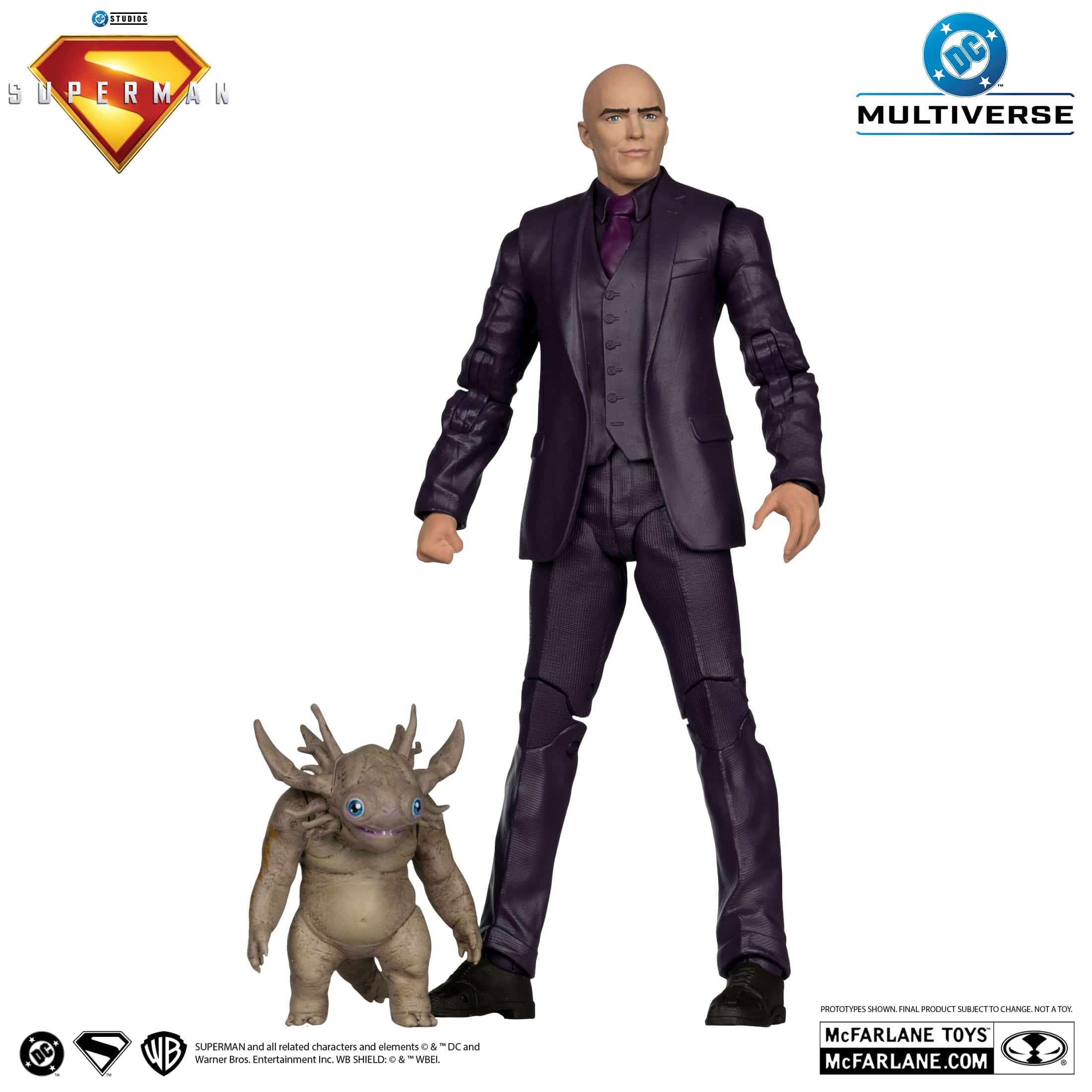 McFarlane Toys DC Multiverse Lex Luthor With Kaiju Deluxe Edition Figure Superman Movie - Image 2
