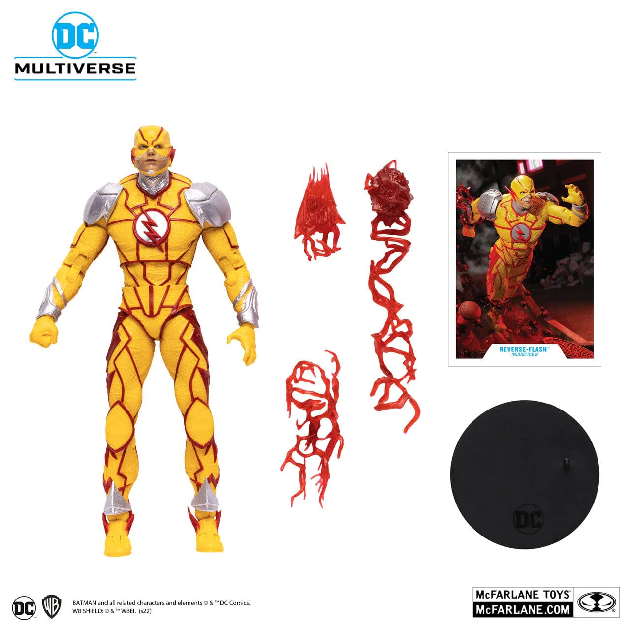 McFarlane Toys DC Multiverse Reverse-Flash Figure Injustice 2 - Image 3