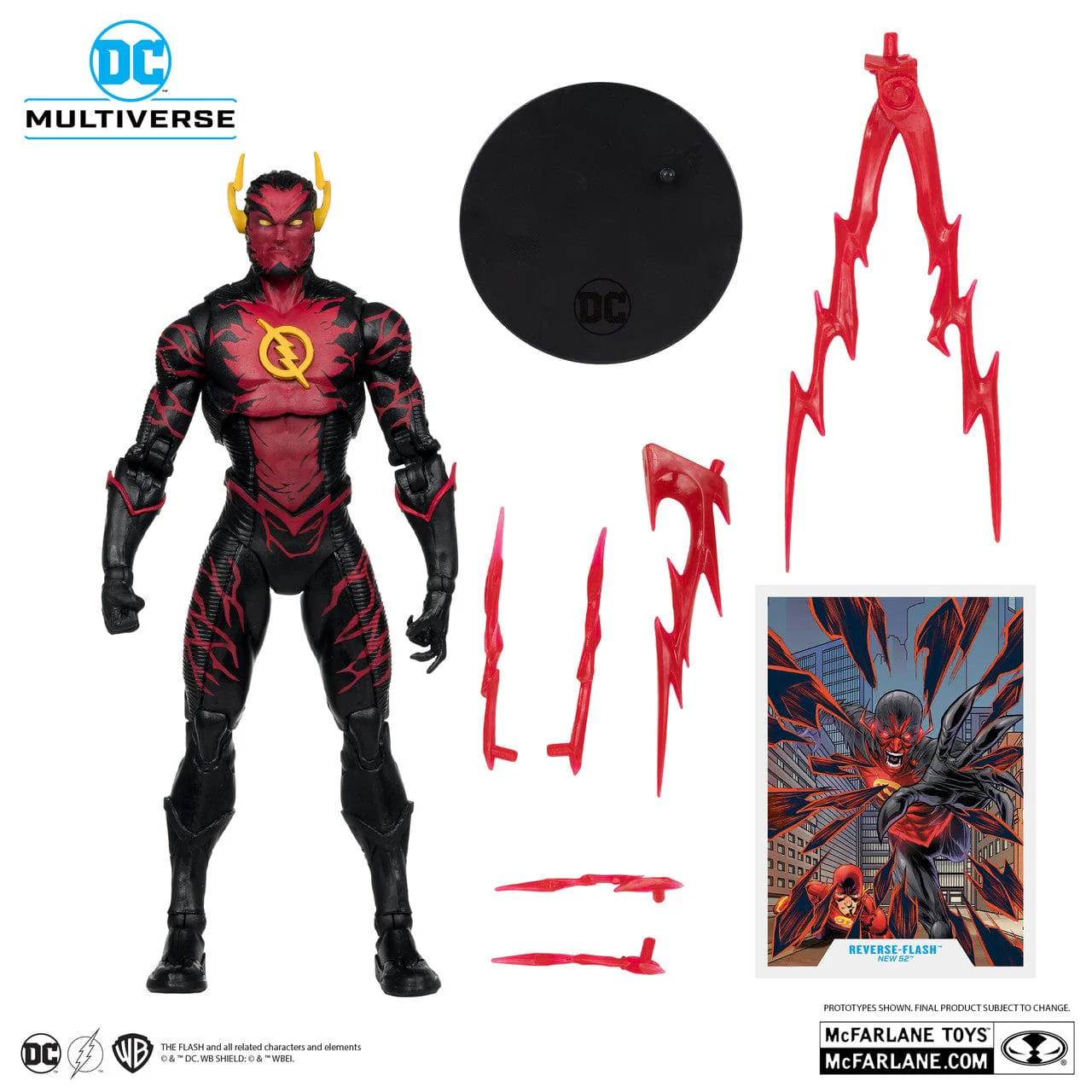 McFarlane Toys DC Multiverse Reverse-Flash Figure New 52 - Image 3