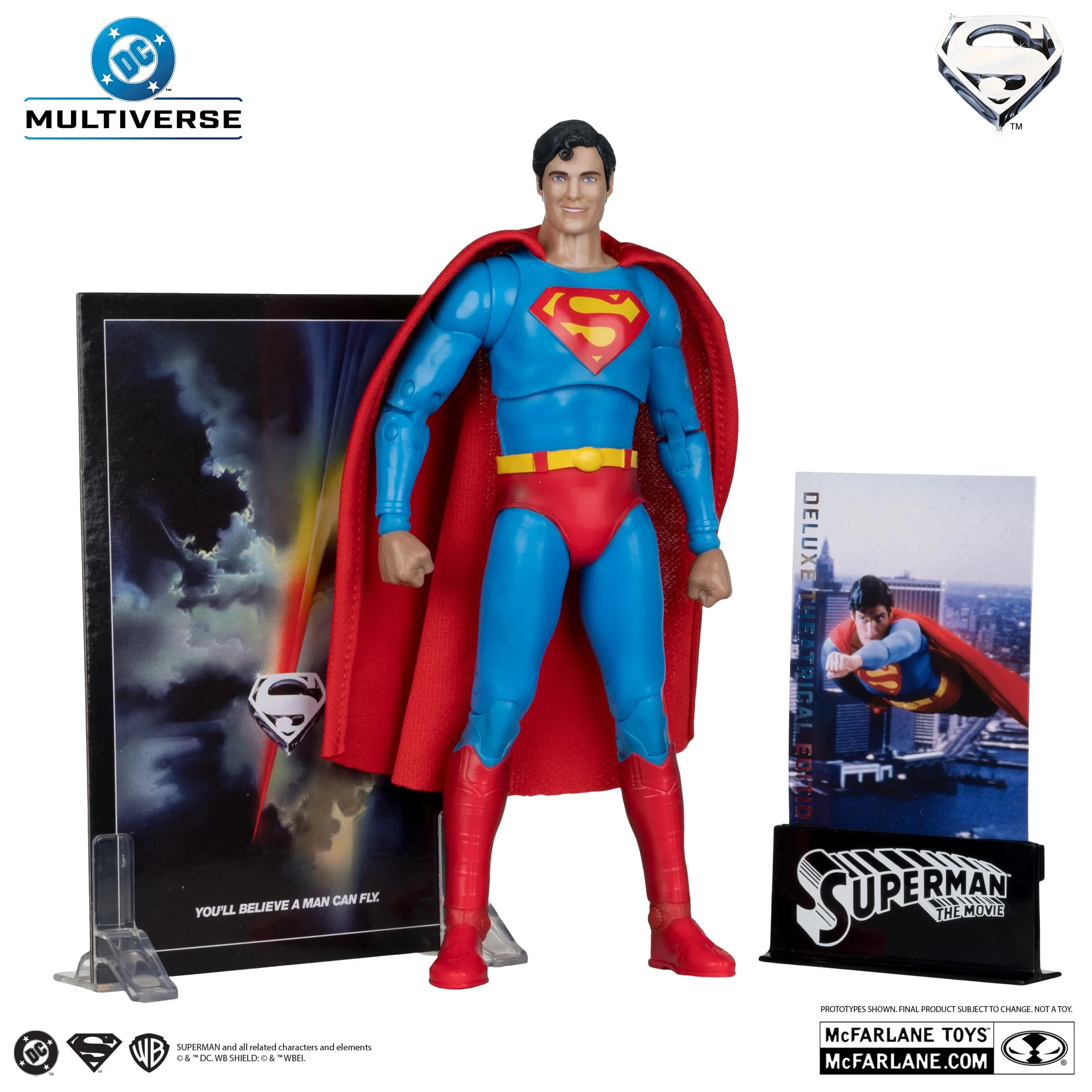 McFarlane Toys DC Multiverse Superman 1978 Movie Deluxe Theatrical Edition Figure - Image 2