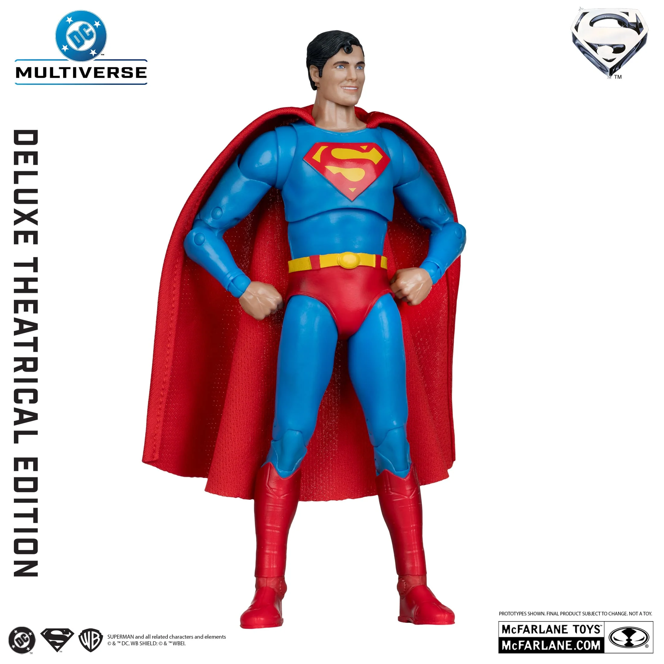 McFarlane Toys DC Multiverse Superman 1978 Movie Deluxe Theatrical Edition Figure - Image 3