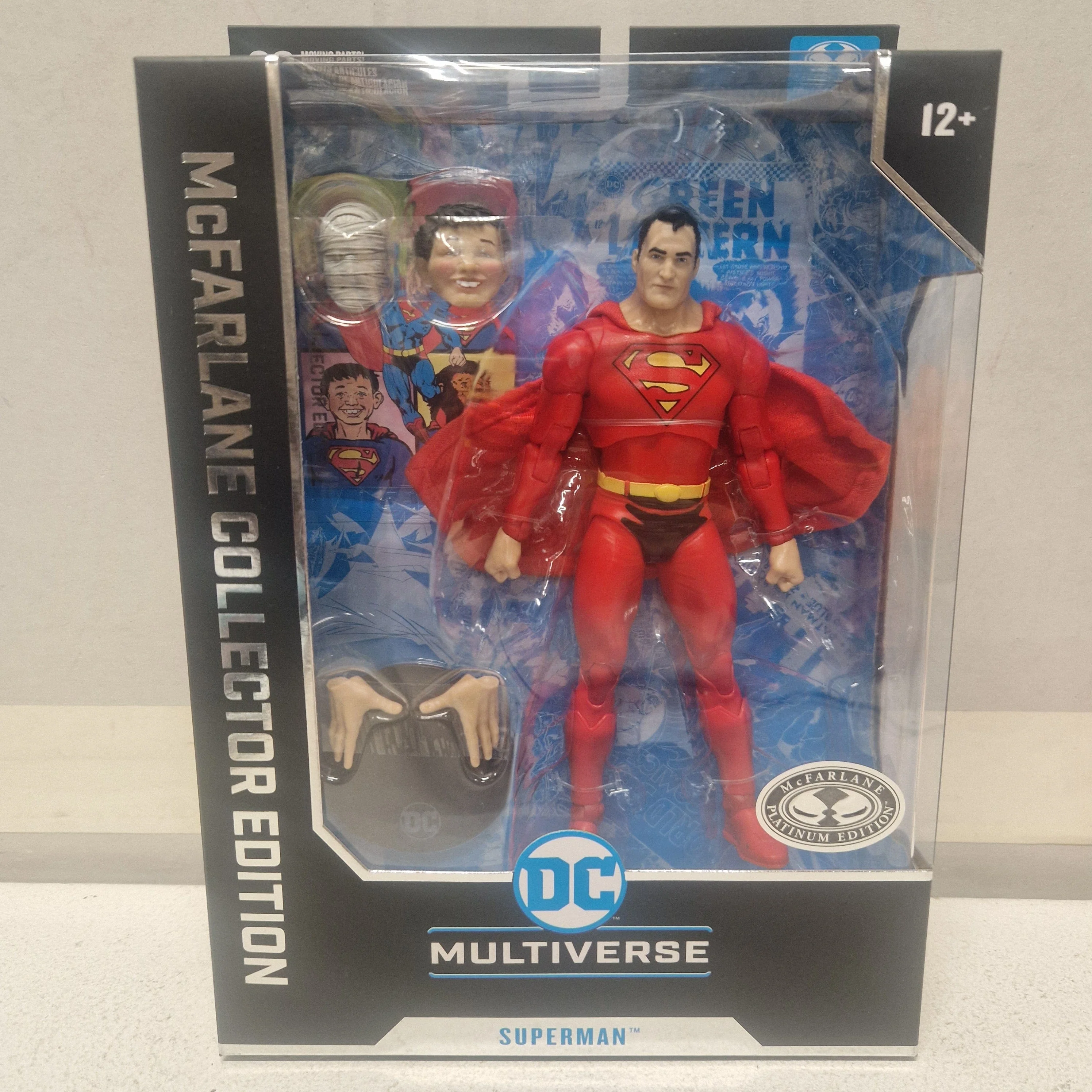 McFarlane Toys DC Multiverse Superman PLATINUM Figure Strange Lives Of Superman