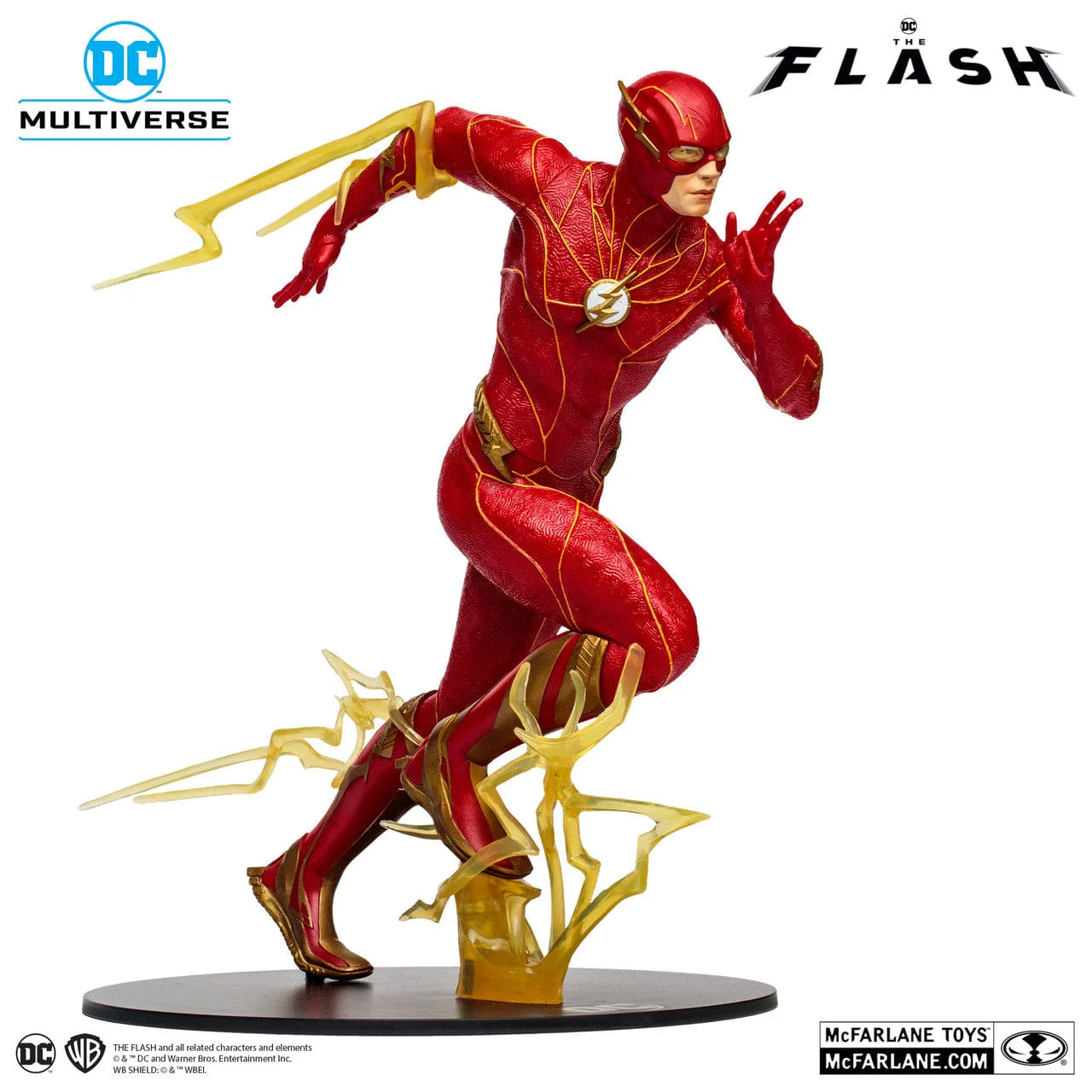 McFarlane Toys DC Multiverse The Flash 12" Statue The Flash Movie - Image 3