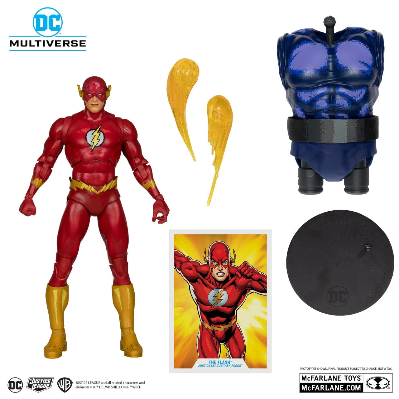 McFarlane Toys DC Multiverse The Flash Figure Justice League Task Force - Image 3